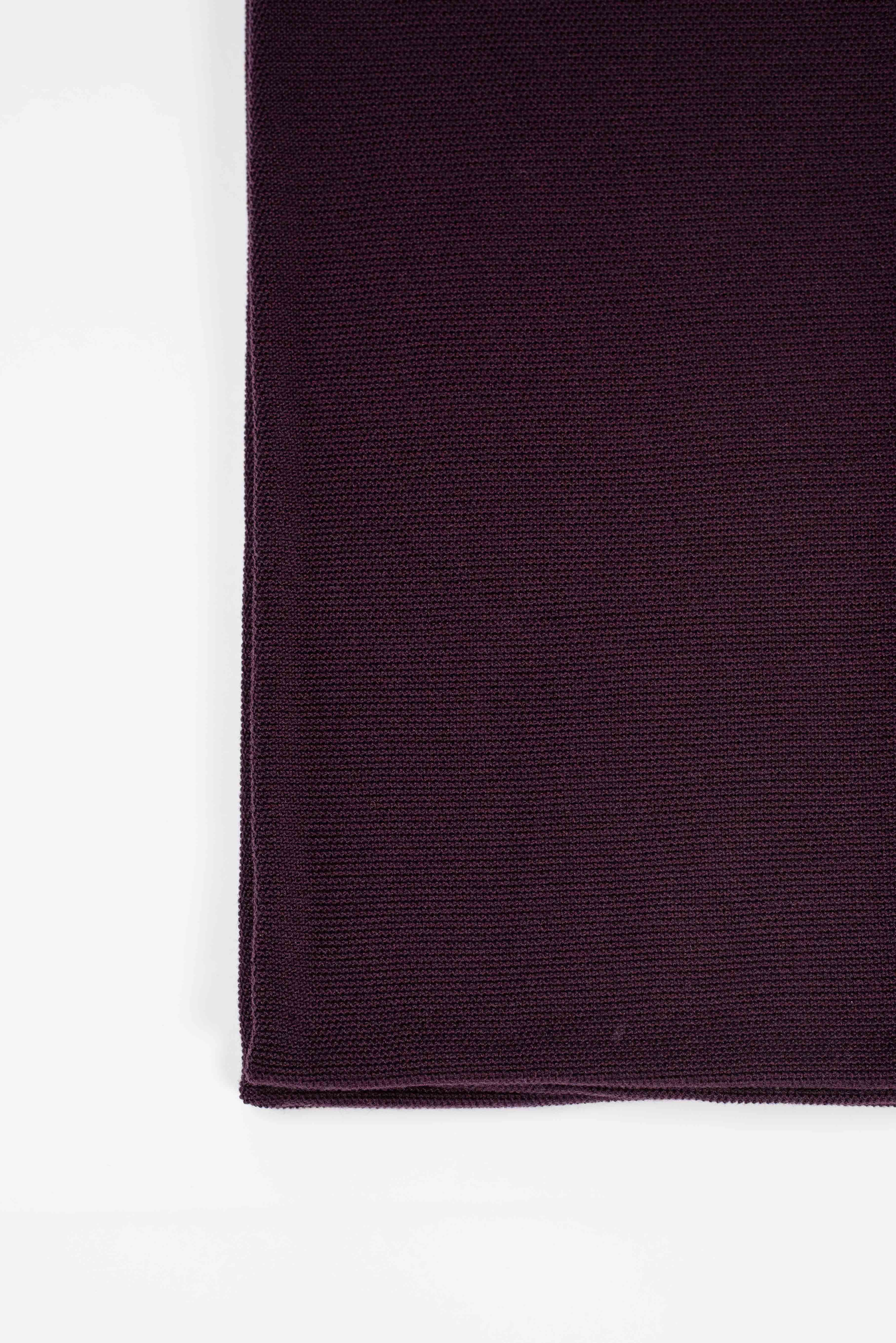 NNIstudio - RICE 2.0 Strick - Stola - Blackberry Purple -