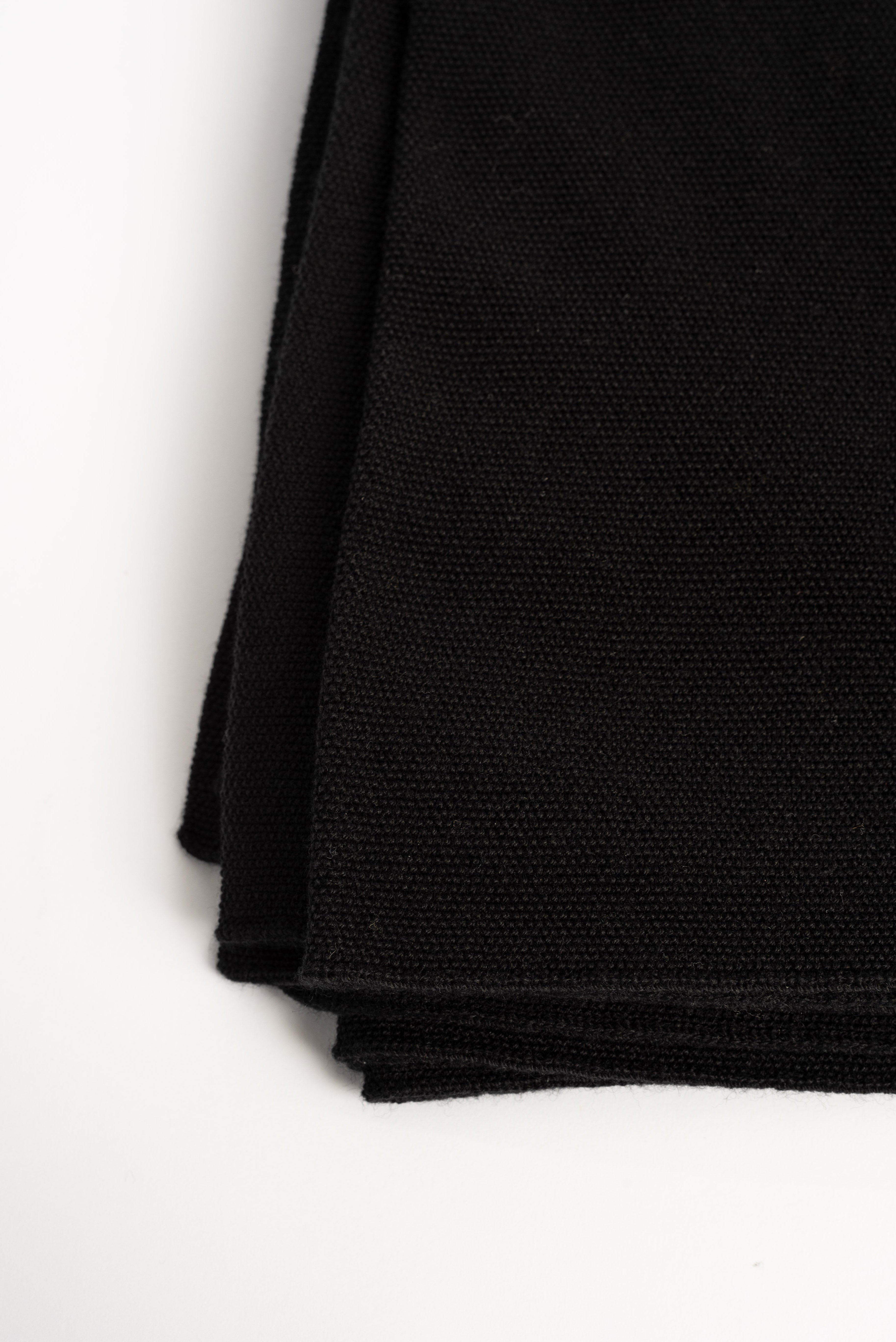 NNIstudio - RICE Stola Unisex - Schwarz - ONESIZE -