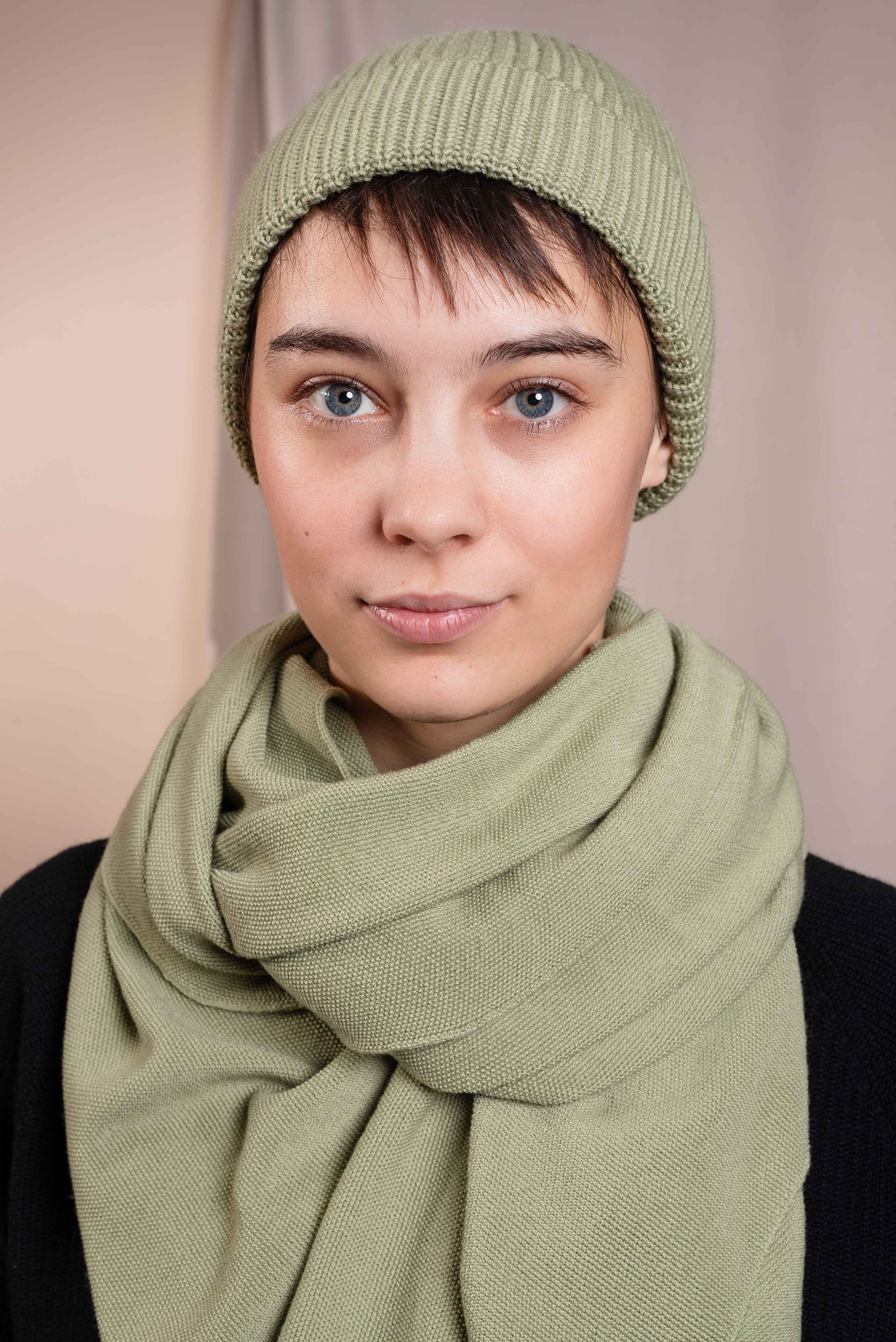 NNIstudio - RICE Strick - Stola - Brown Sugar -