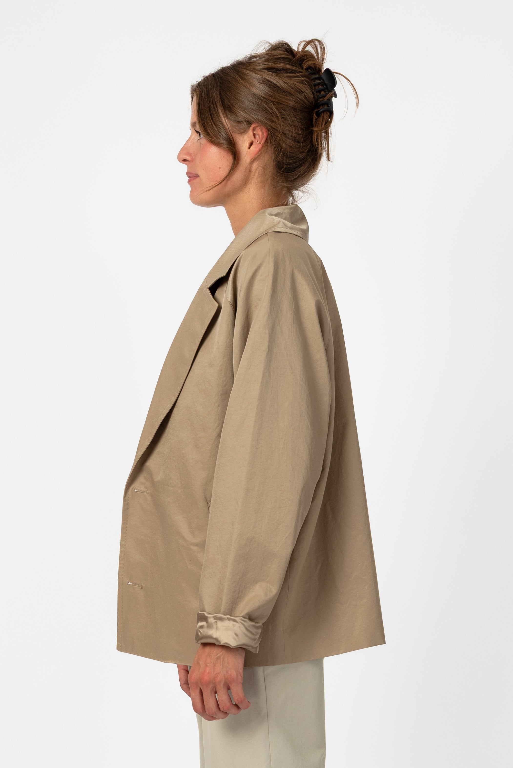 NNIstudio - SHORTCOAT Light - Plaza Taupe - S -