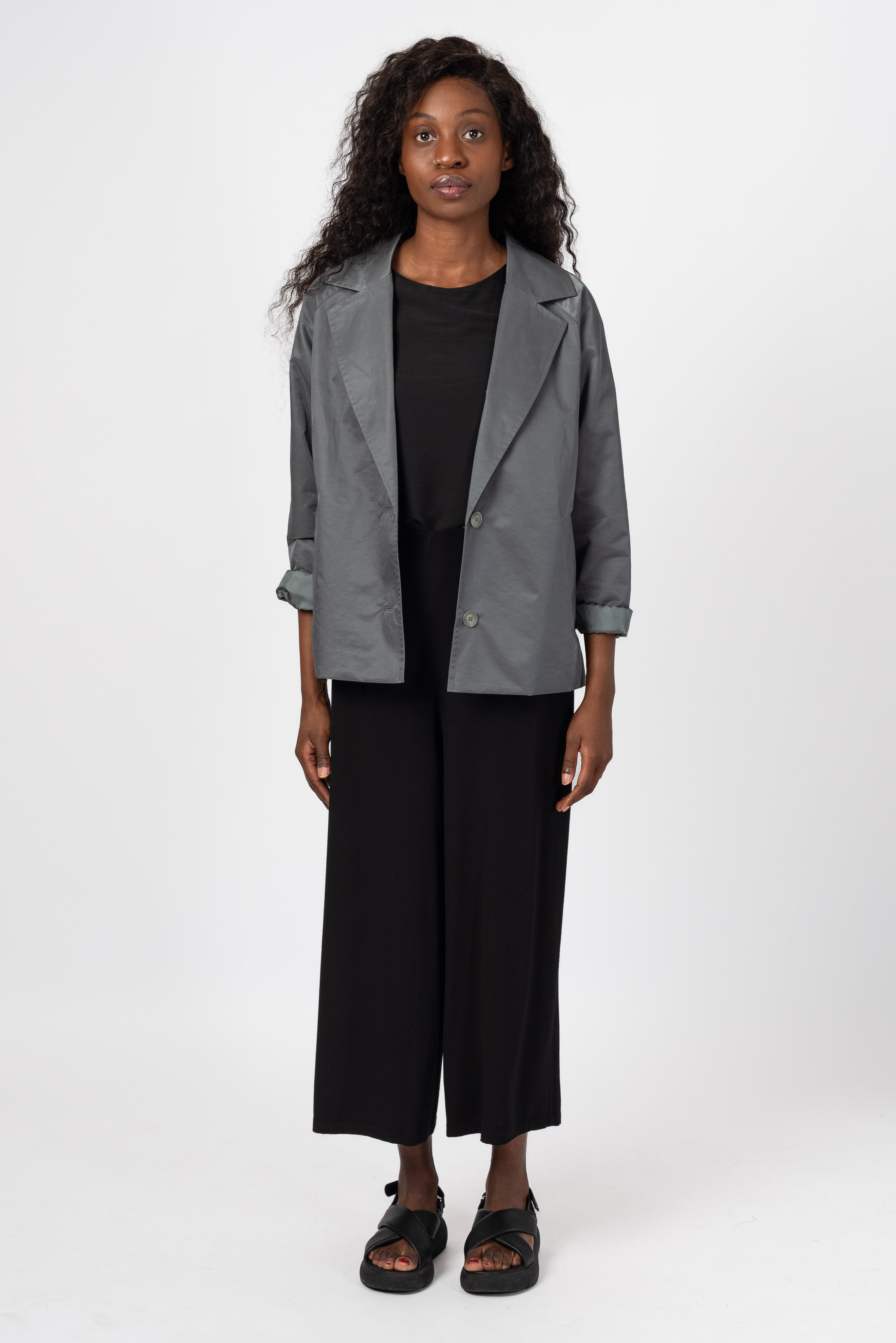 NNIstudio - SHORTCOAT Light Unisex - Beluga Grey - S -