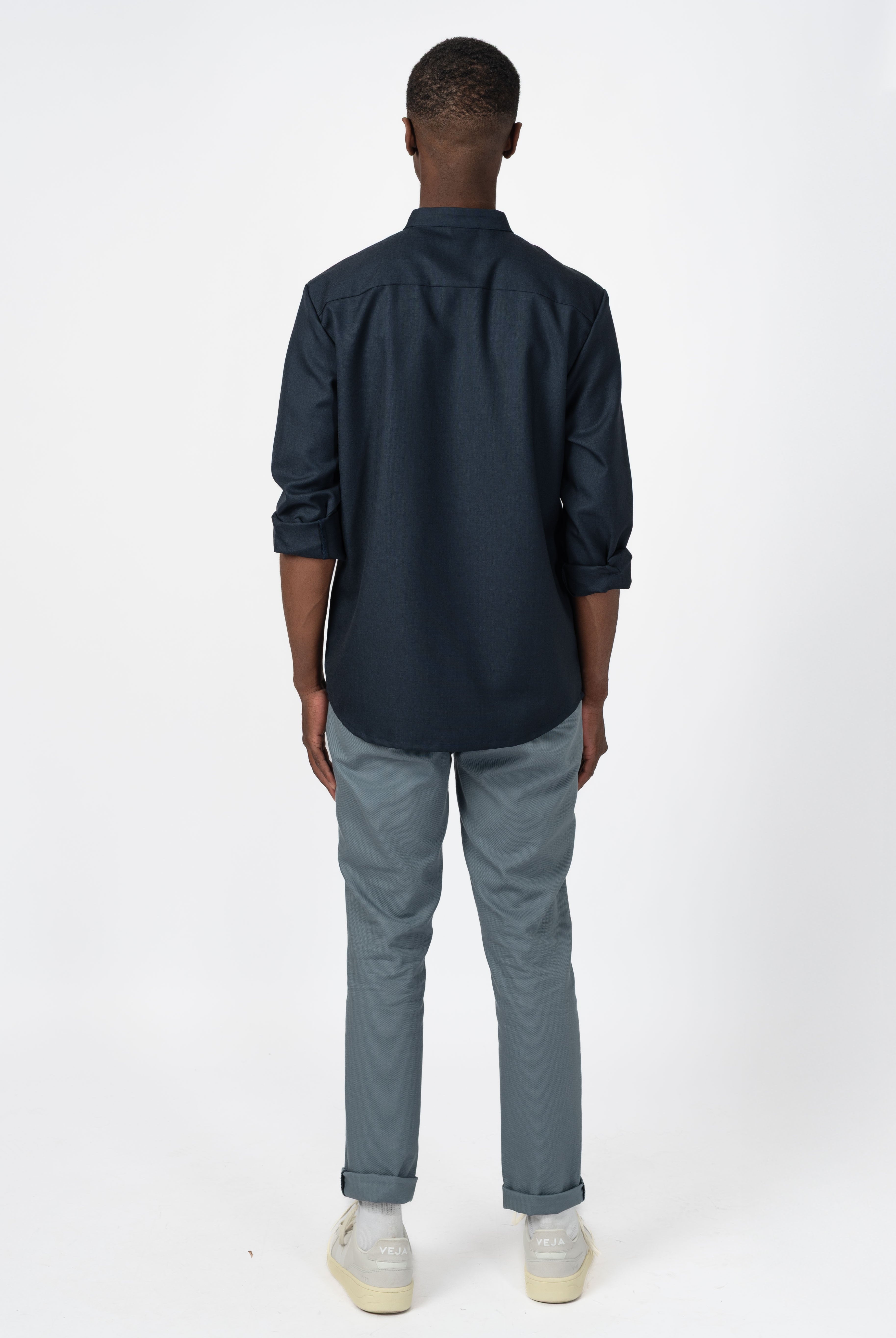 NNIstudio - SLEEK Hemd 2.0 Unisex - Phantom Black - S -