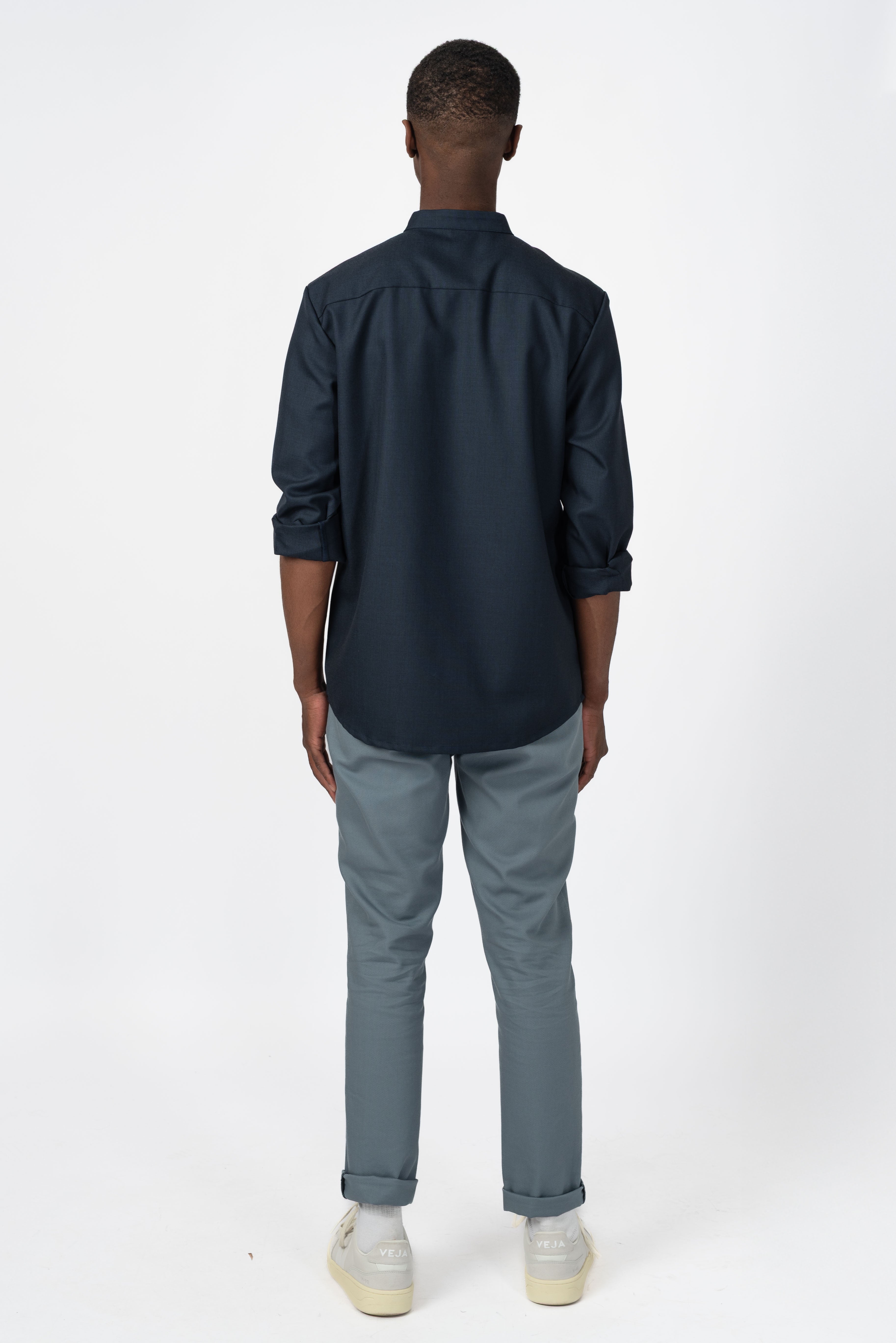 NNIstudio - SLEEK Hemd 2.0 Unisex - Phantom Black - S -