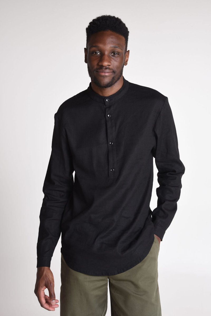 NNIstudio - SLEEK Hemd - Schwarz - XS -
