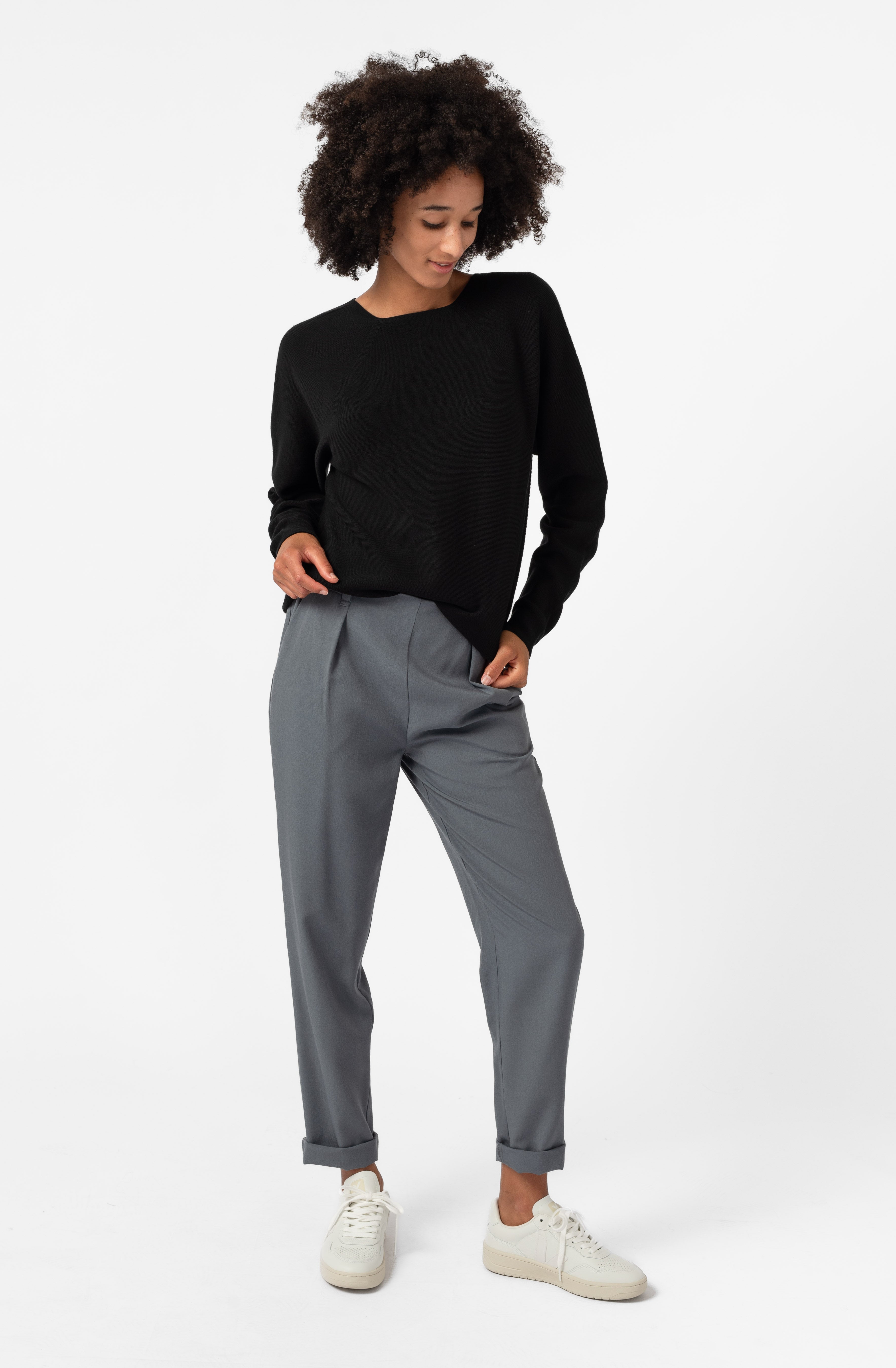NNIstudio - SLIM Pullover Unisex - Rosé - XS -