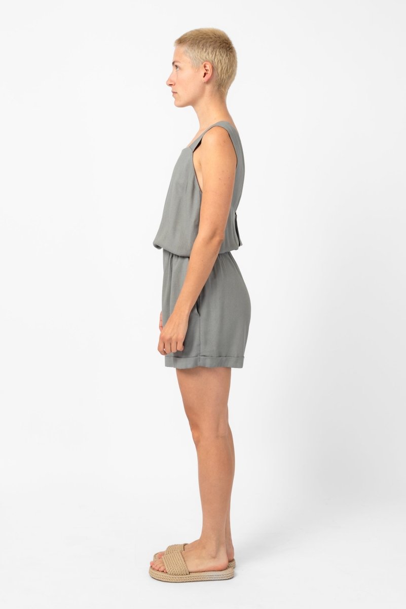 NNIstudio - SNUG Kurzoverall - Schwarz - XS -