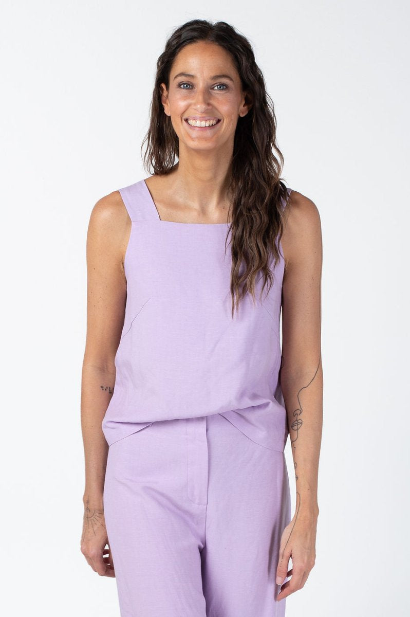 NNIstudio - SNUG Top - Lila - XS -