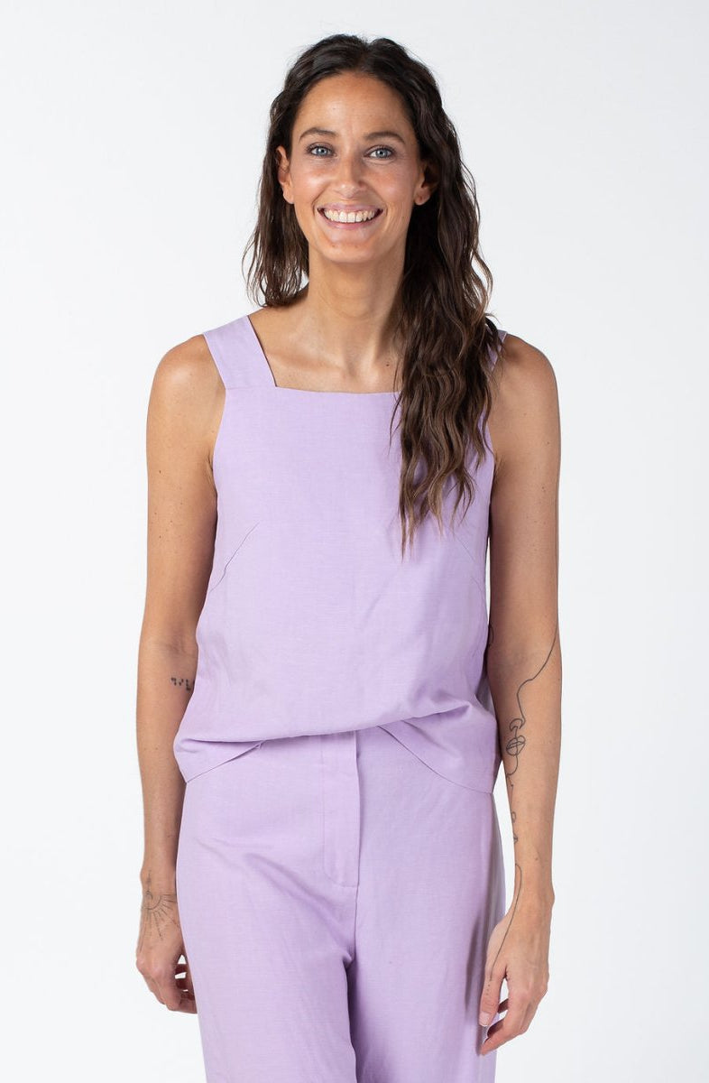 NNIstudio - SNUG Top - Lila - XS -