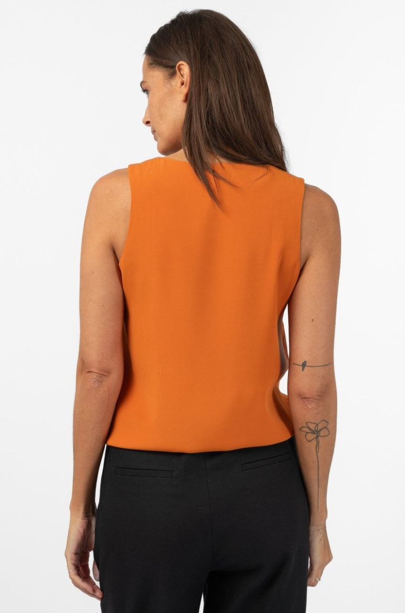 NNIstudio - STRAIGHT 2.0 Top - Orange - XS/S -