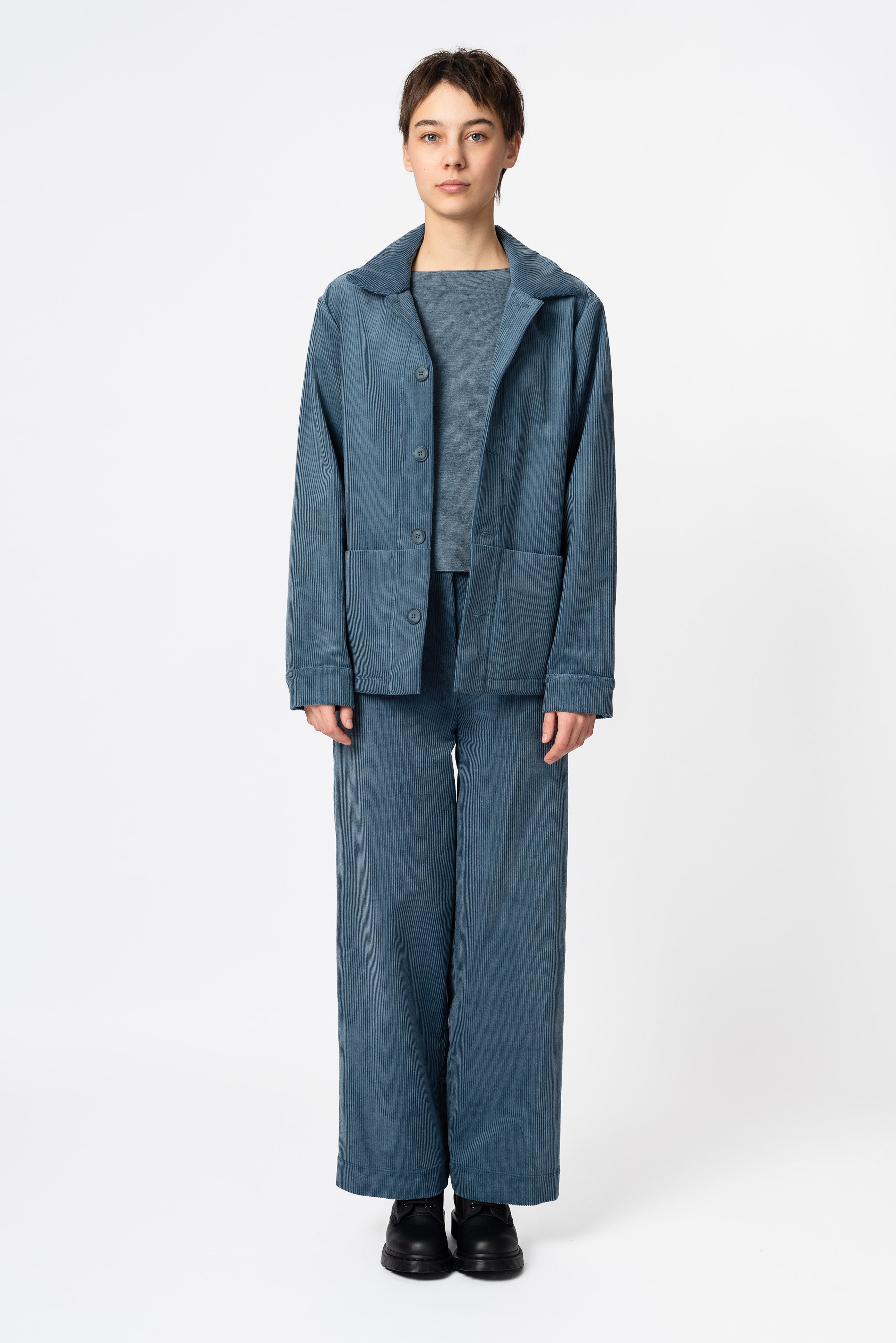 NNIstudio - STRAIGHT Hose Cord 2.0 - Jeans Blue - XS -