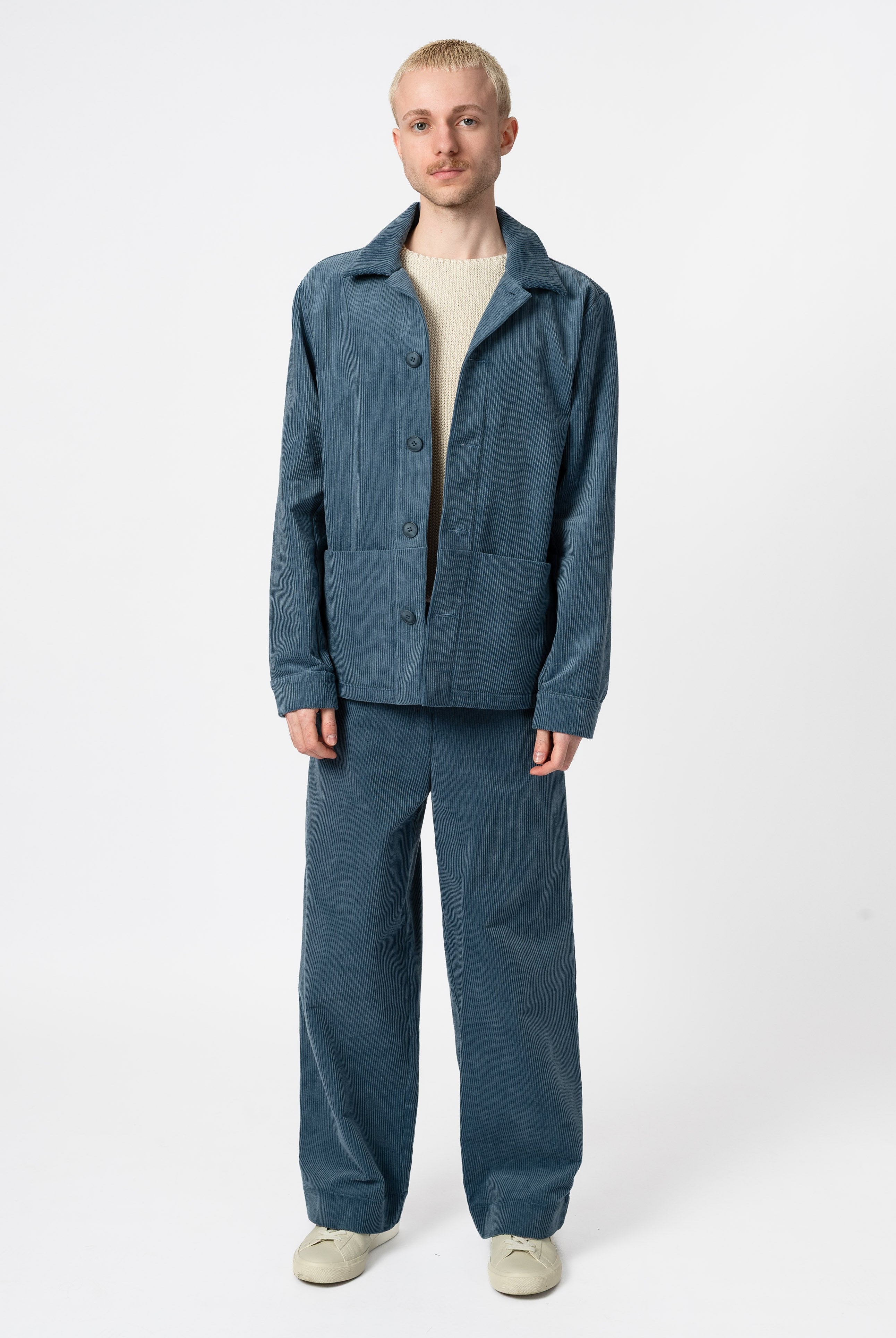 NNIstudio - STRAIGHT Hose Cord 2.0 - Jeans Blue - XS -