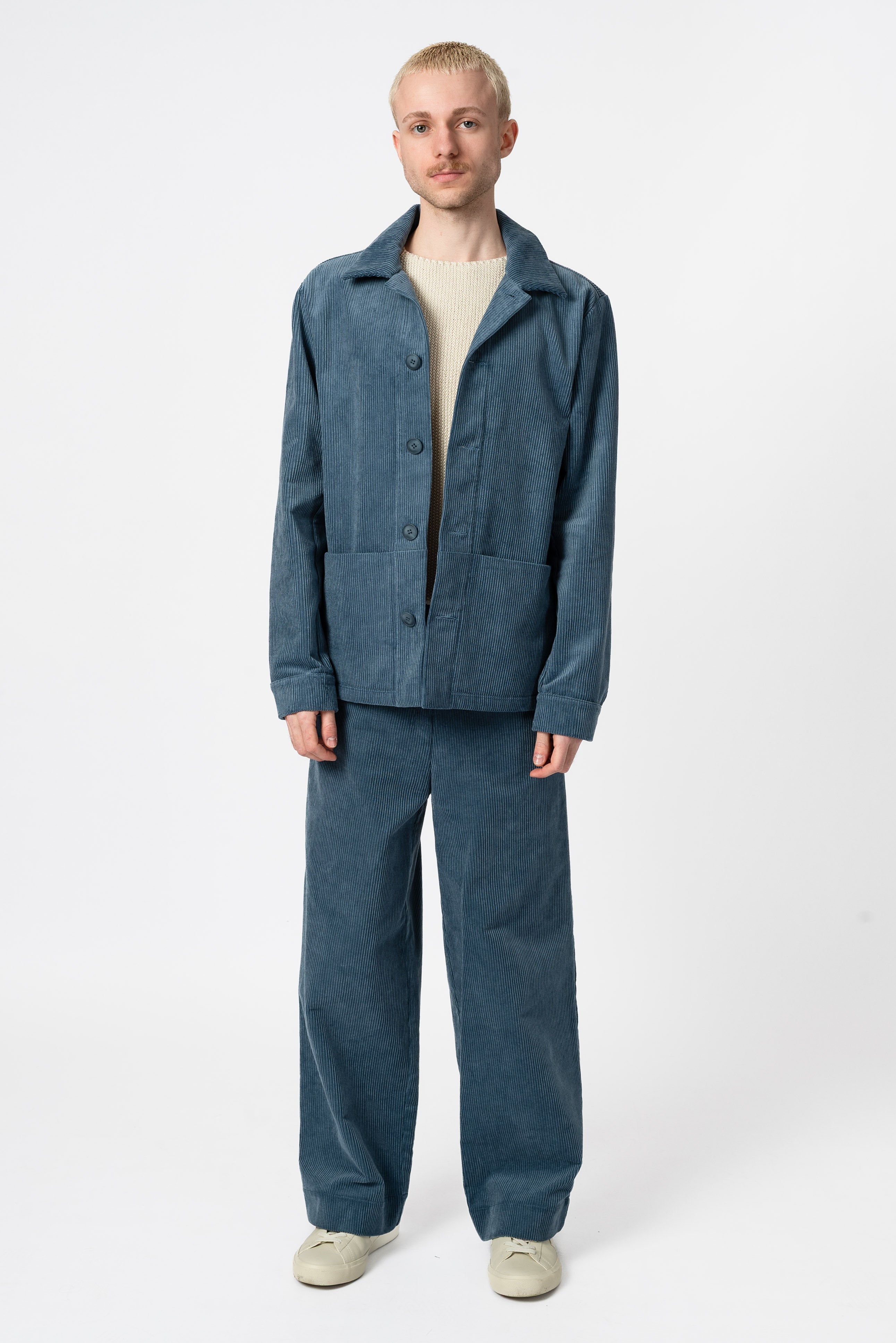 NNIstudio - STRAIGHT Hose Cord 2.0 - Jeans Blue - XS -