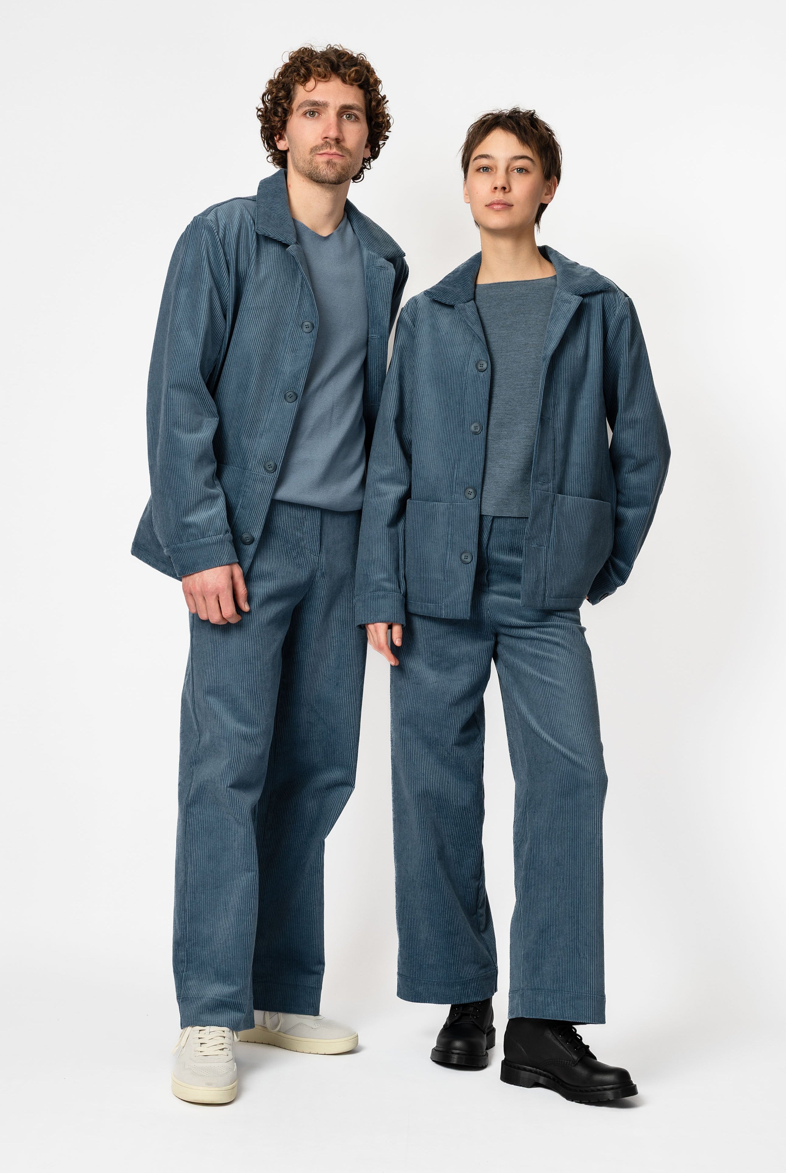 NNIstudio - STRAIGHT Hose Cord 2.0 - Jeans Blue - XS -