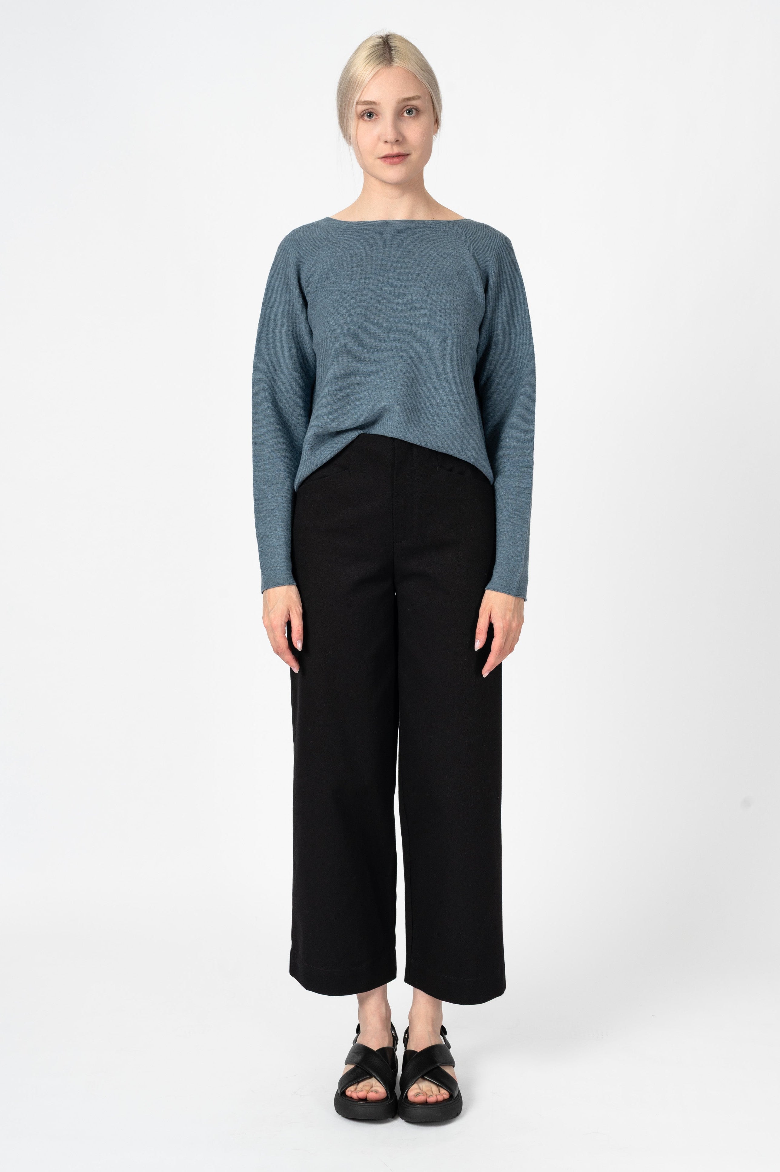 NNIstudio - STRAIGHT Hose Denim - Dark Navy - XS -