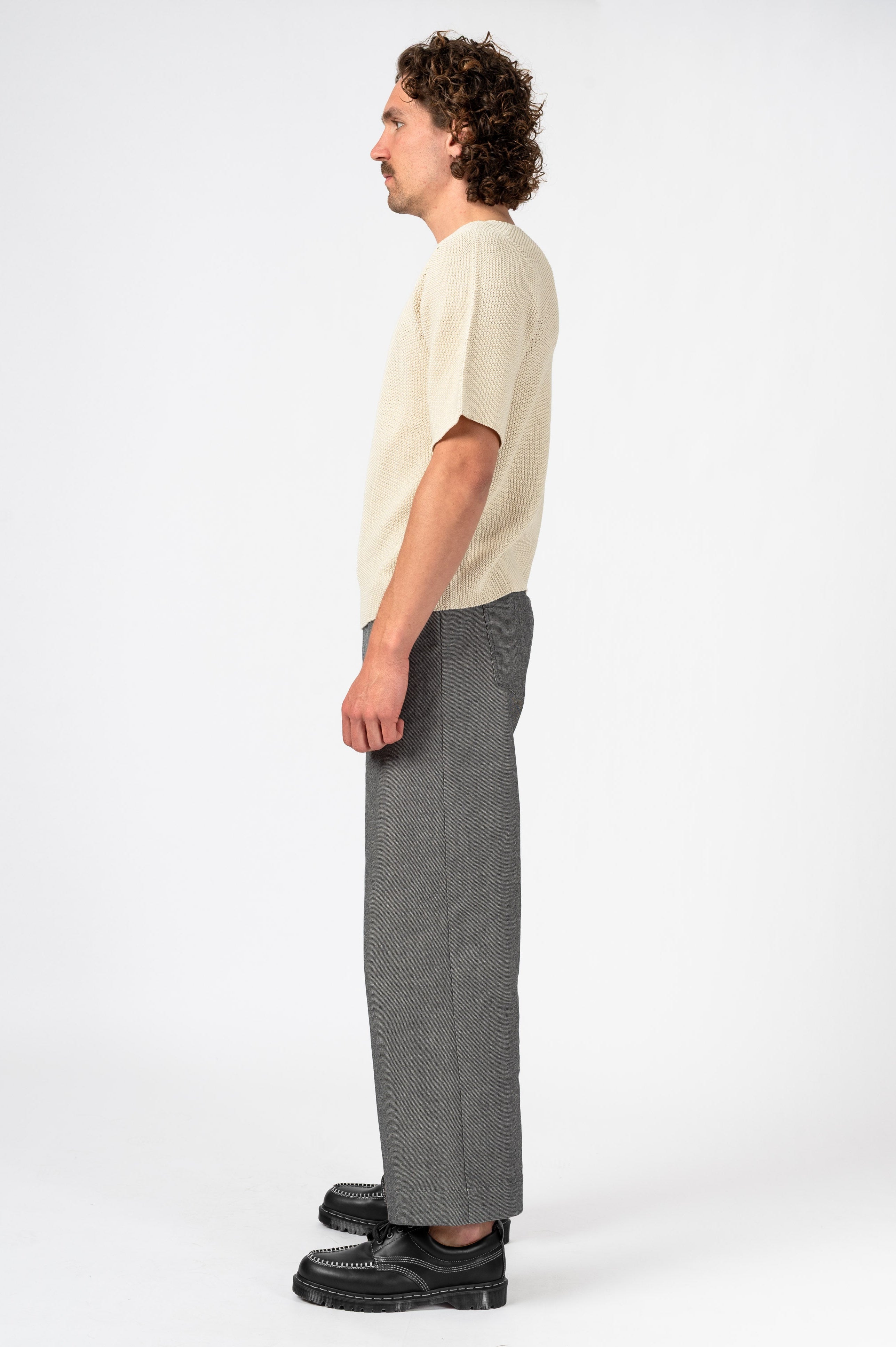 NNIstudio - STRAIGHT Hose Denim - Dark Navy - XS -