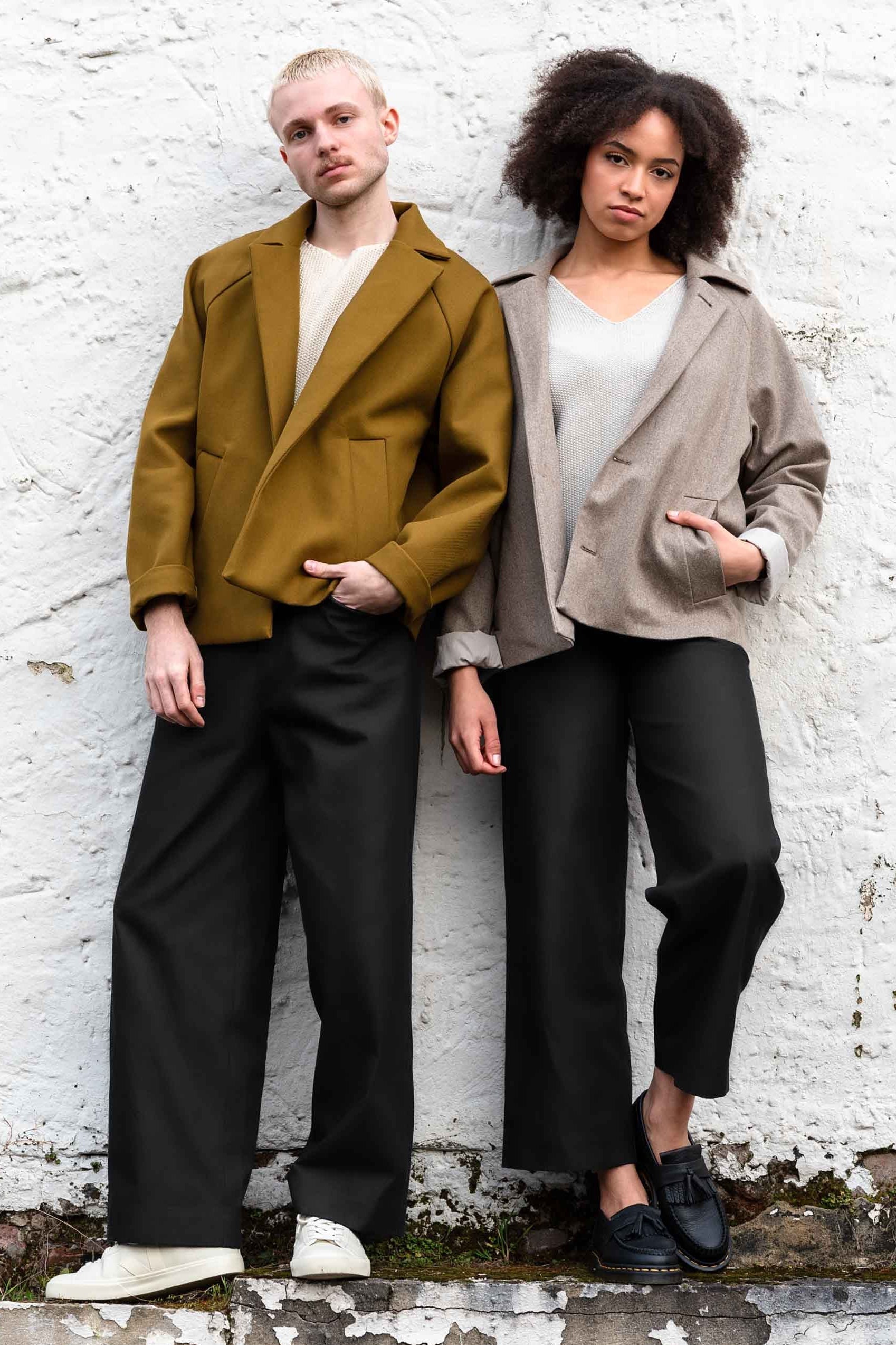 NNIstudio - STRAIGHT Hose Denim - Ebony Black - XS -