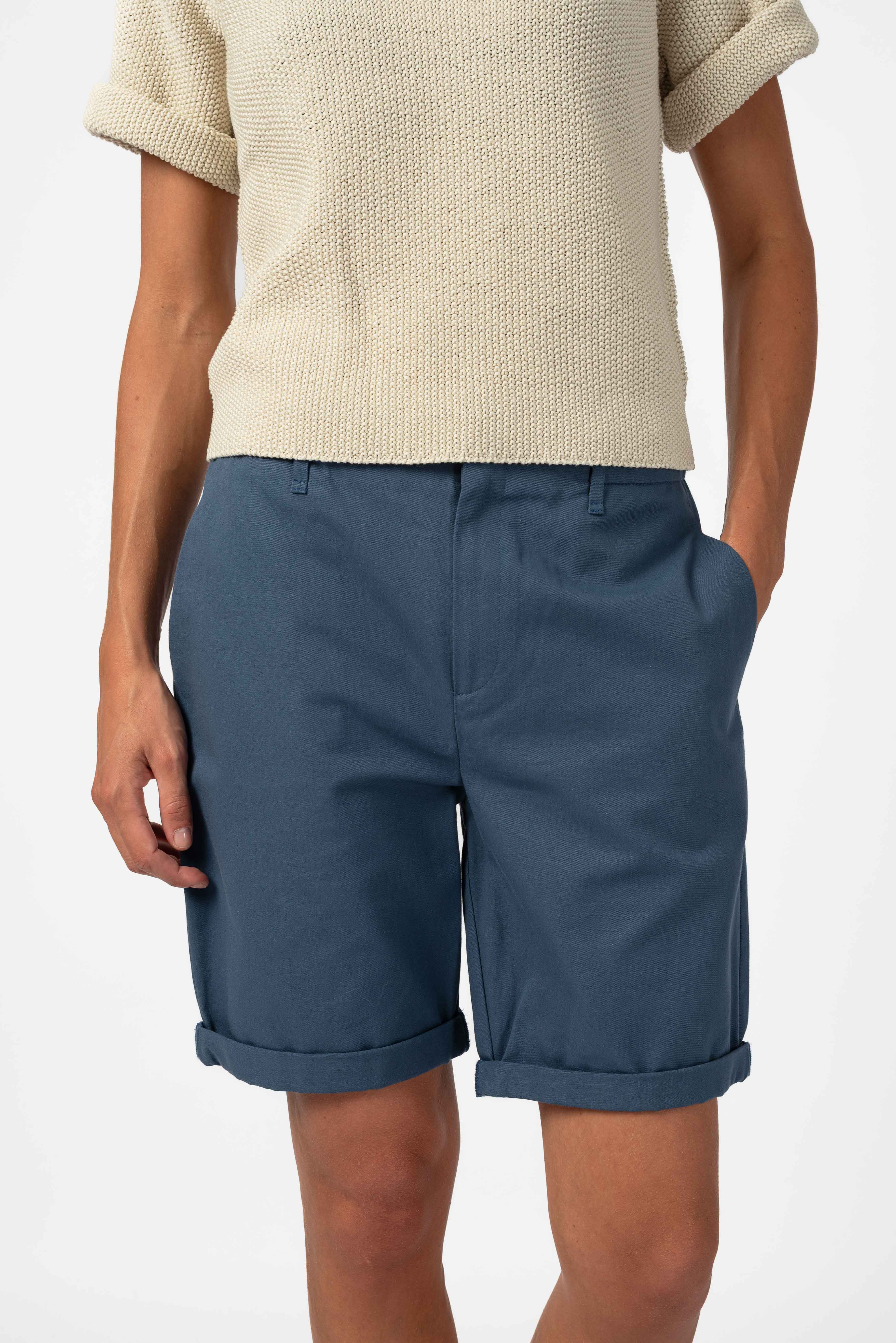 NNIstudio - STRAIGHT Shorts Cotton - Striped - XS -