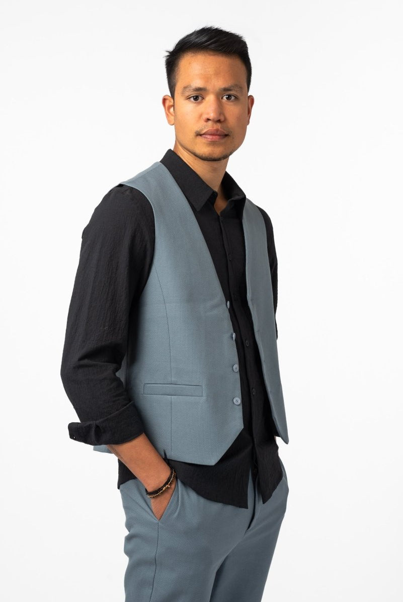 NNIstudio - STYLE Weste - Jeans - XS -