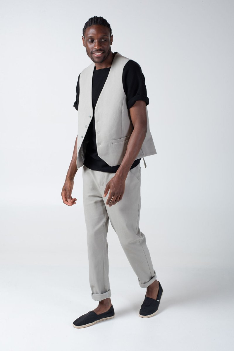 NNIstudio - STYLE Weste - Stone - XS -