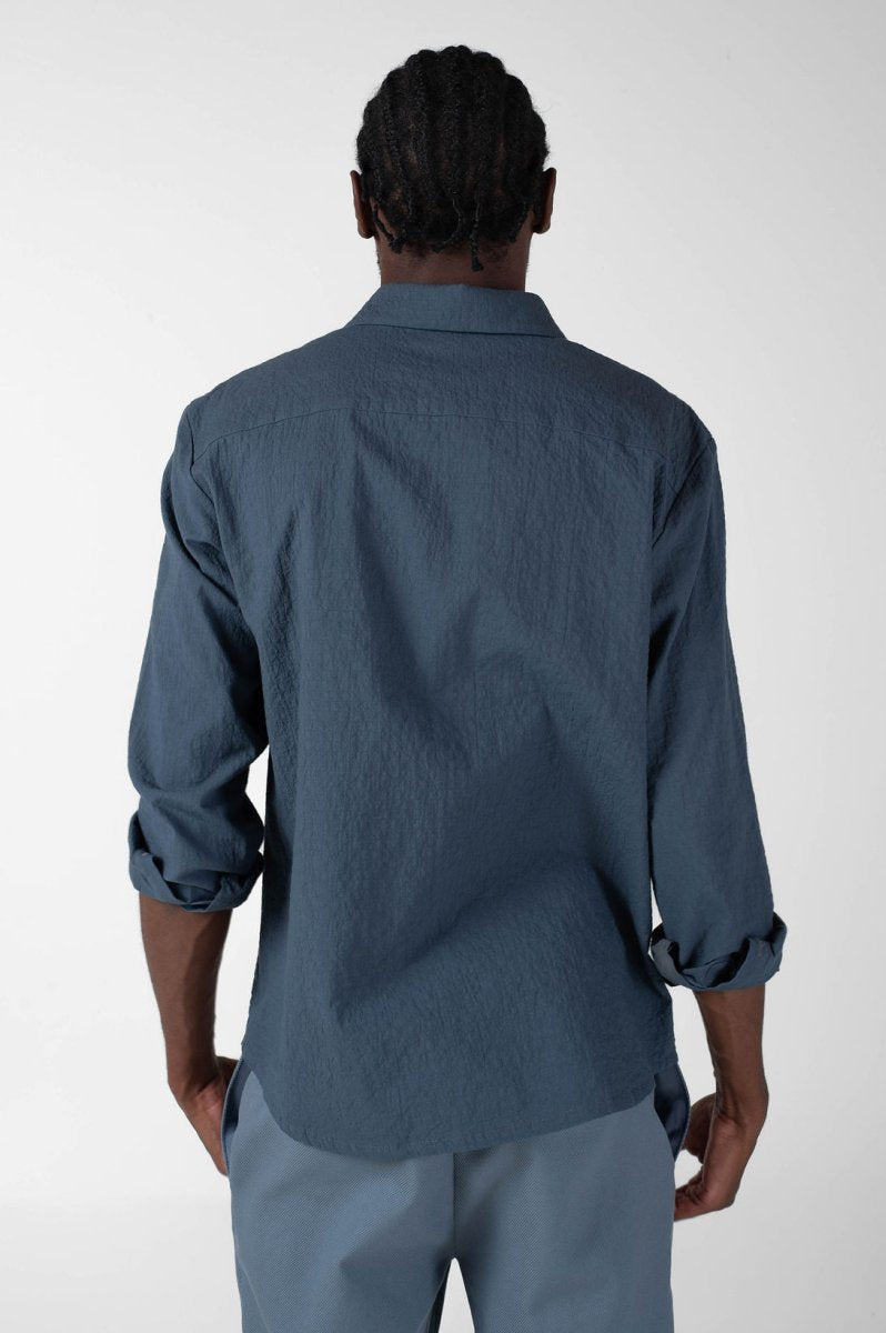 NNIstudio - SUITED Hemd Unisex - Blau - XS -