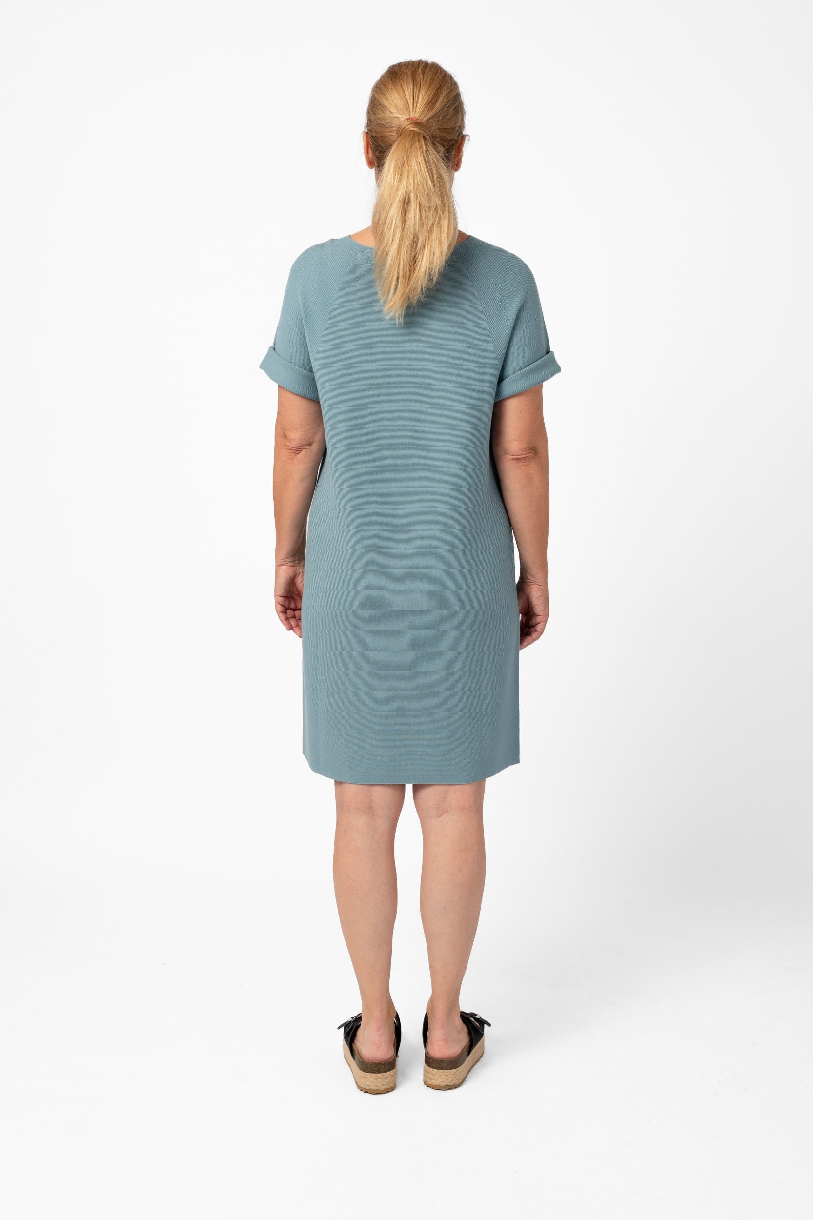 NNIstudio - SWING Kleid - Anthrazit - XS -