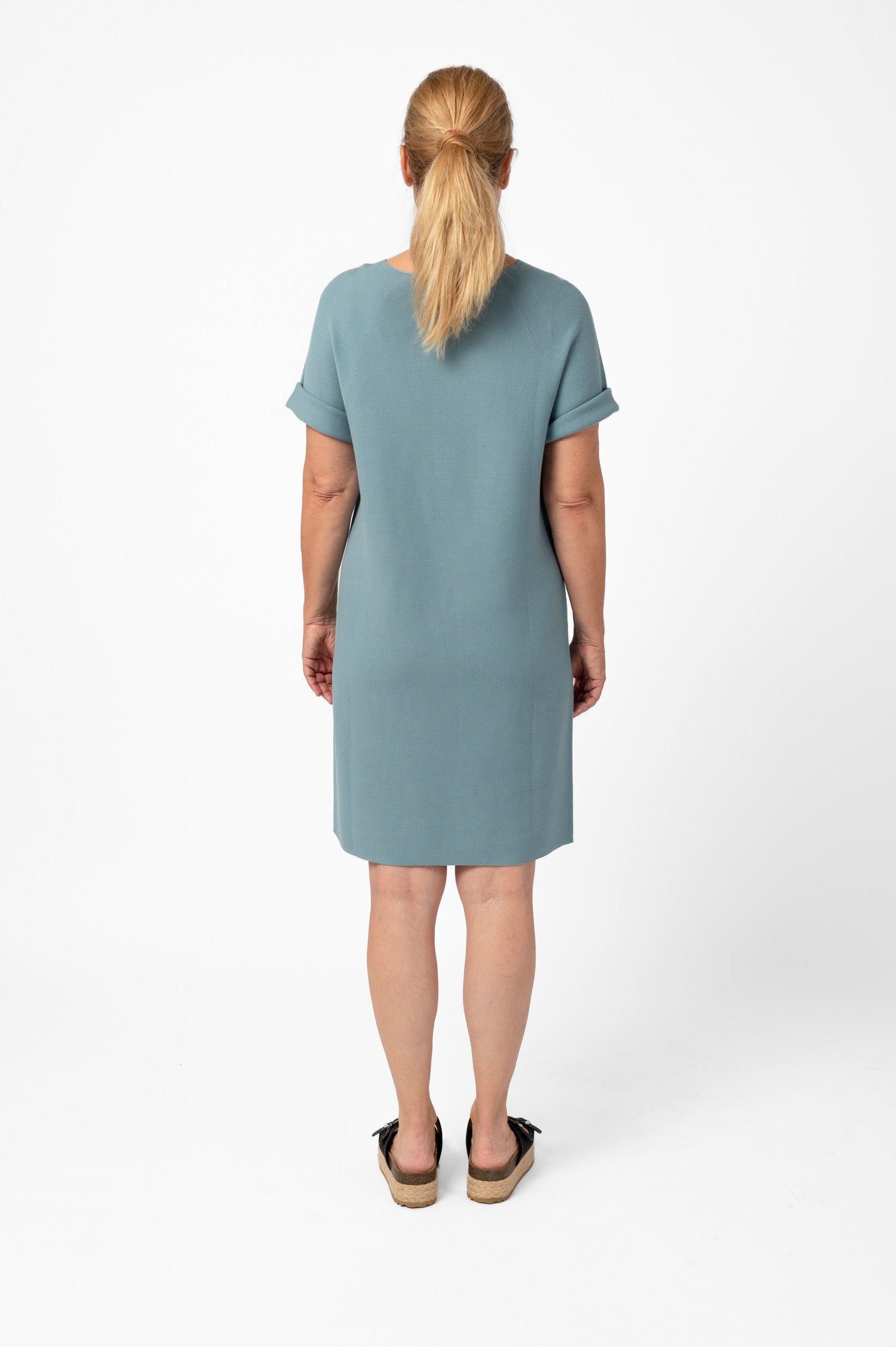 NNIstudio - SWING Kleid - Anthrazit - XS -