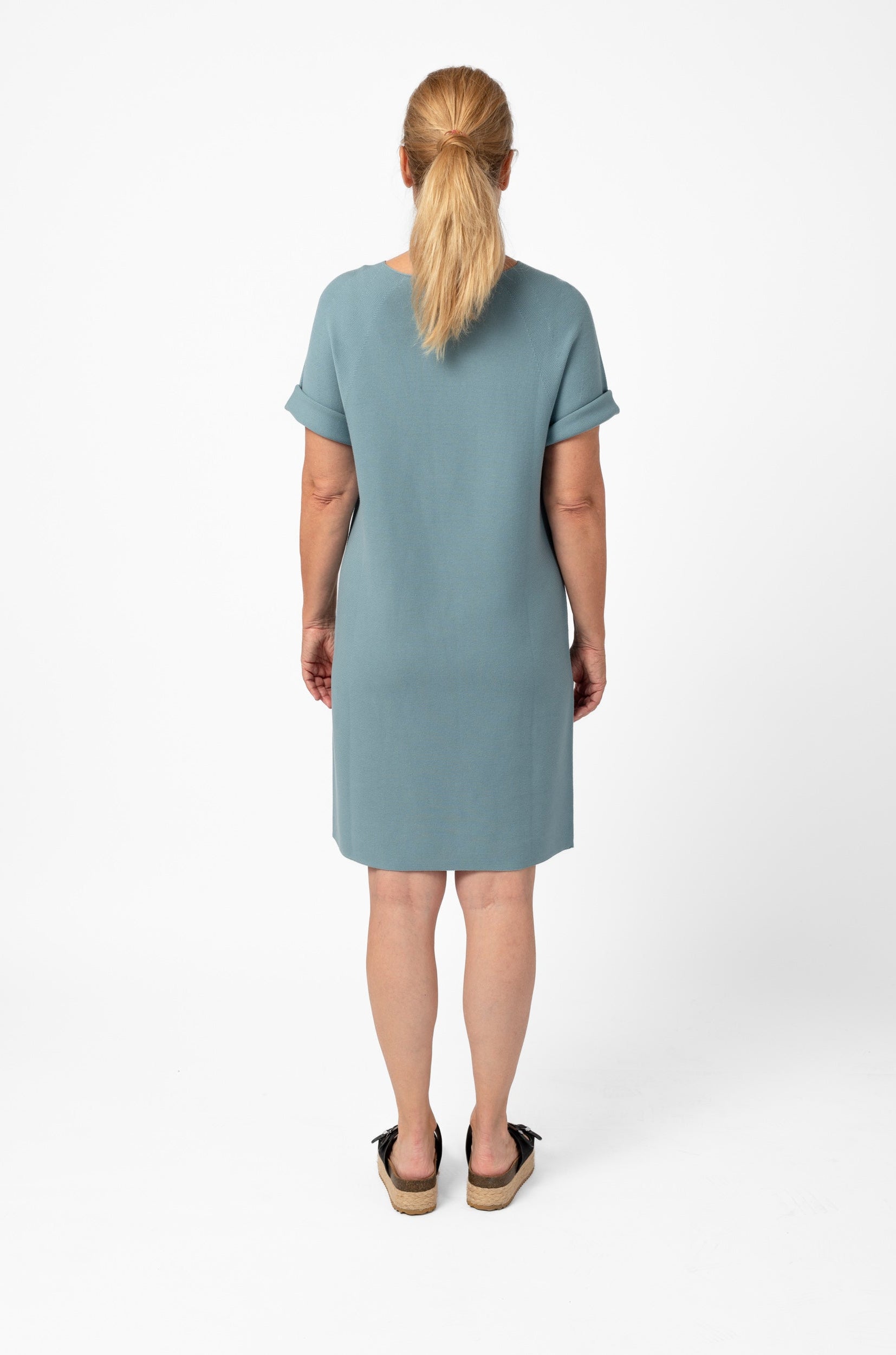 NNIstudio - SWING Kleid - Anthrazit - XS -