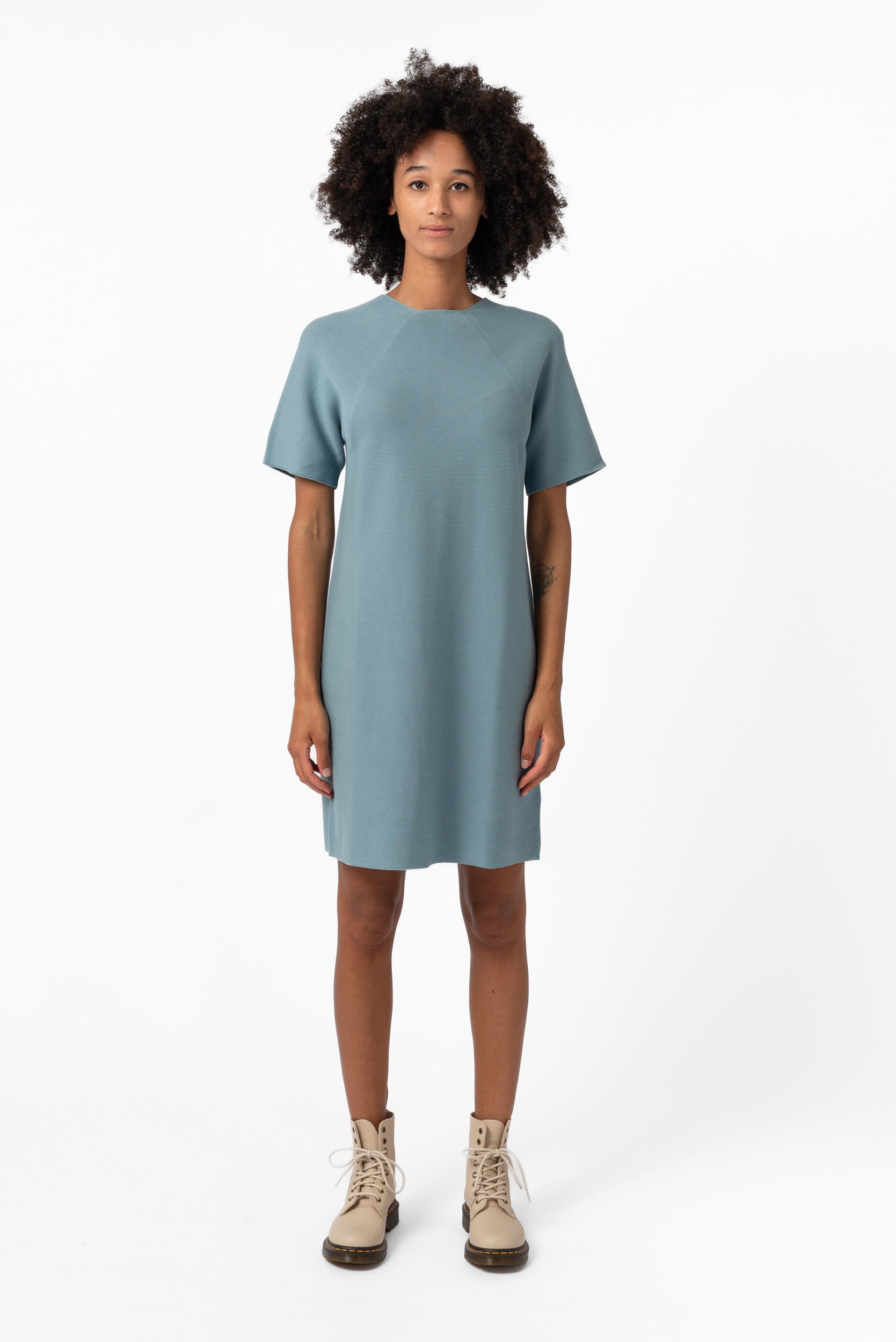 NNIstudio - SWING Kleid - Arona Blue - XS -