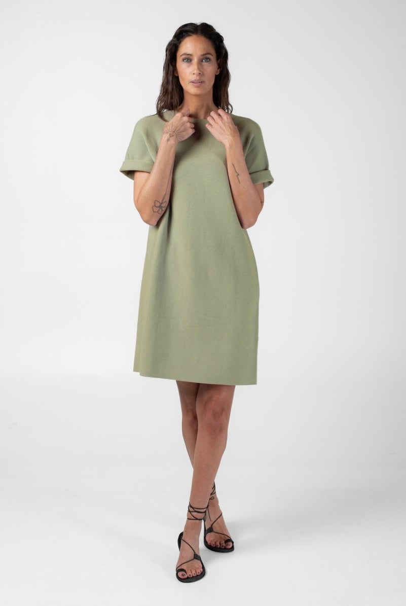 NNIstudio - SWING Kleid - Lime - XS -