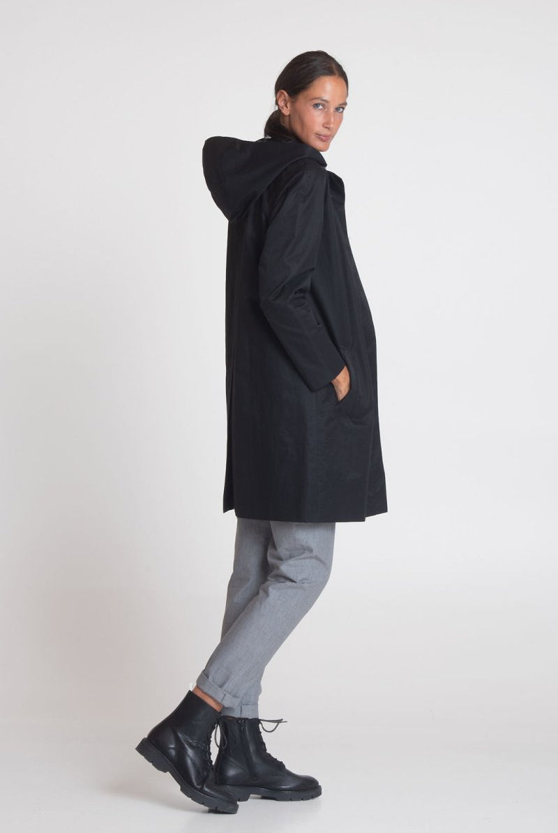 NNIstudio - TRENCHCOAT - Schwarz - XS/S -