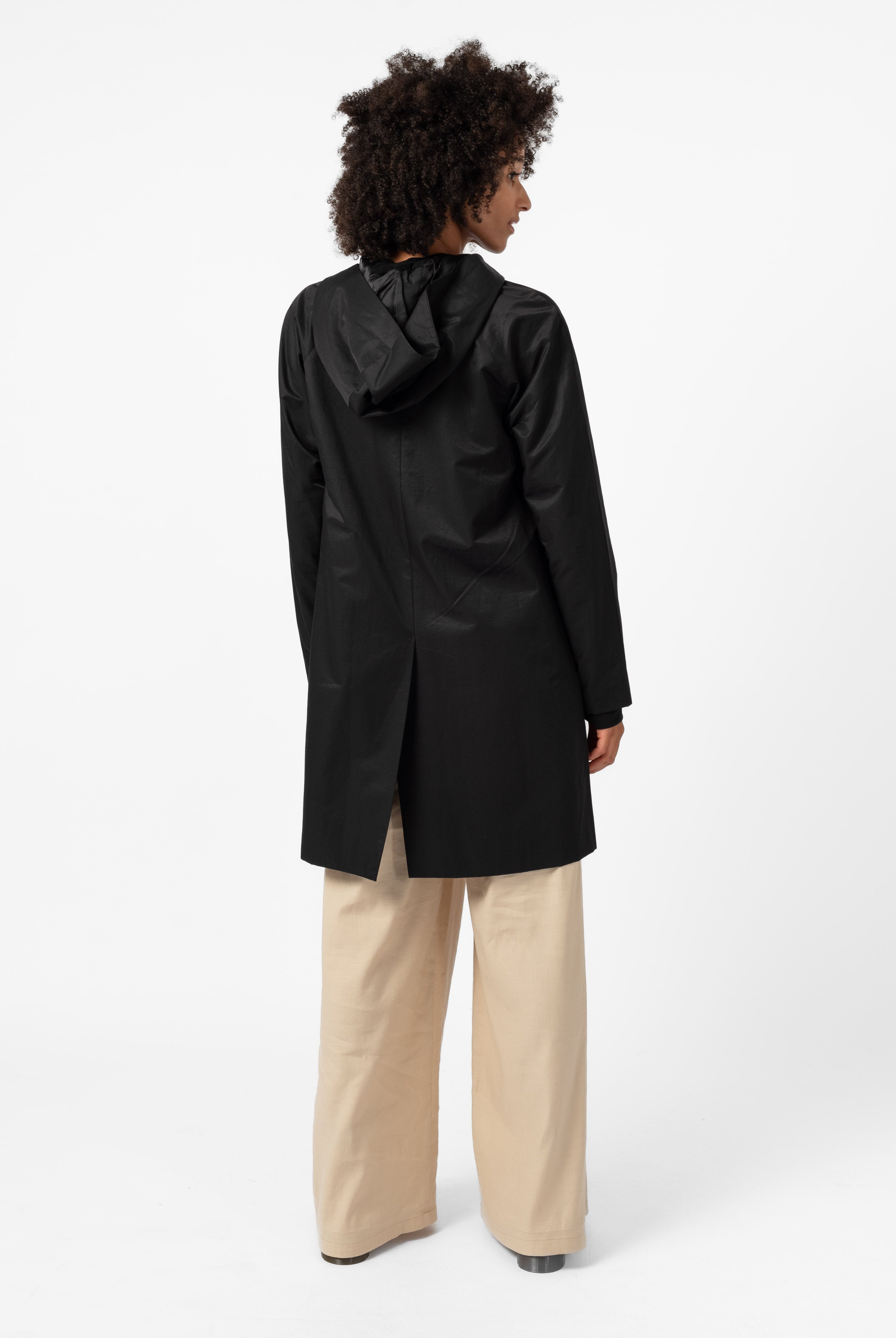 NNIstudio - TRENCHCOAT - Schwarz - XS/S -