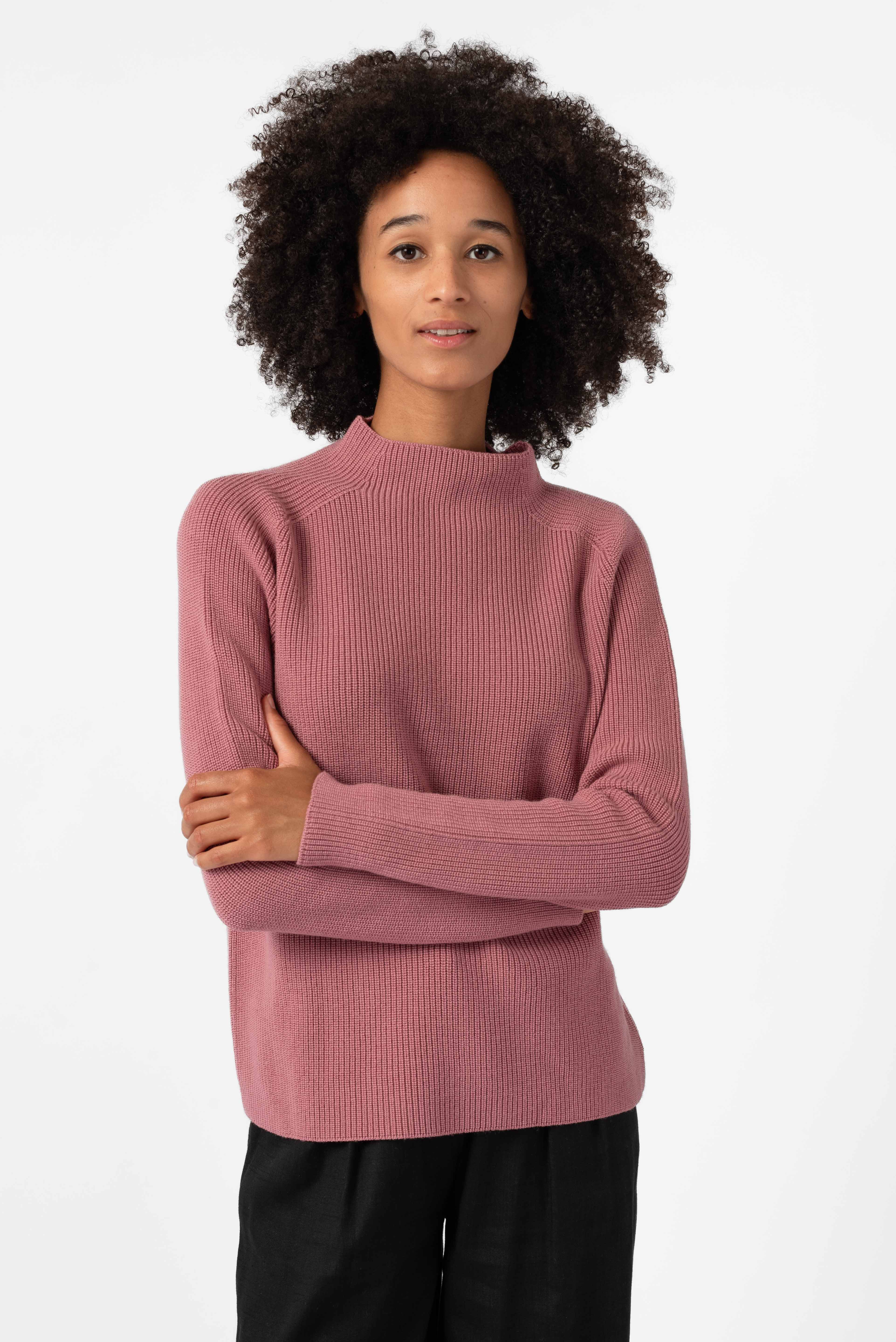 NNIstudio - TURTLENECK Pullover - Beere - XS -