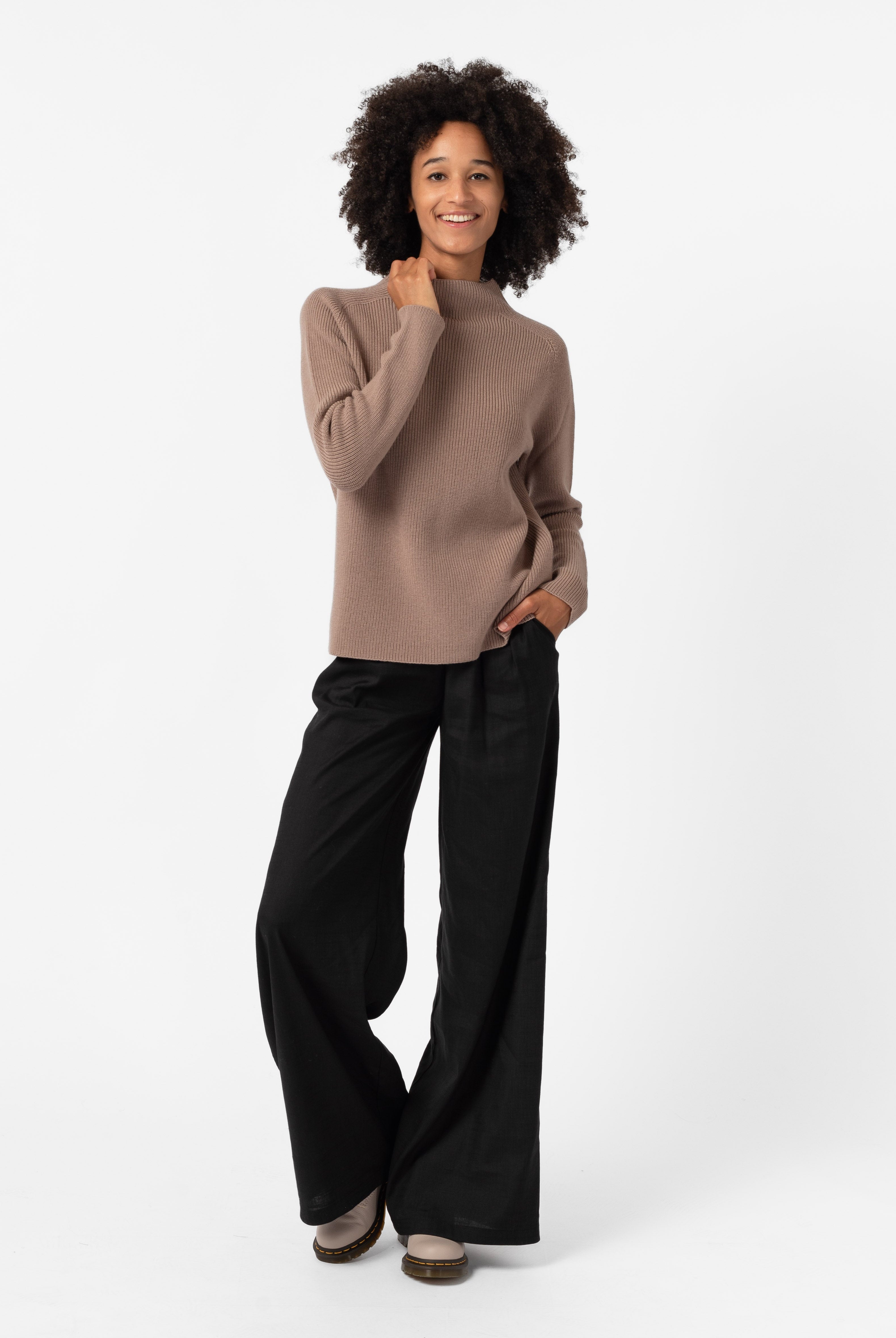 NNIstudio - TURTLENECK Pullover - Beere - XS -