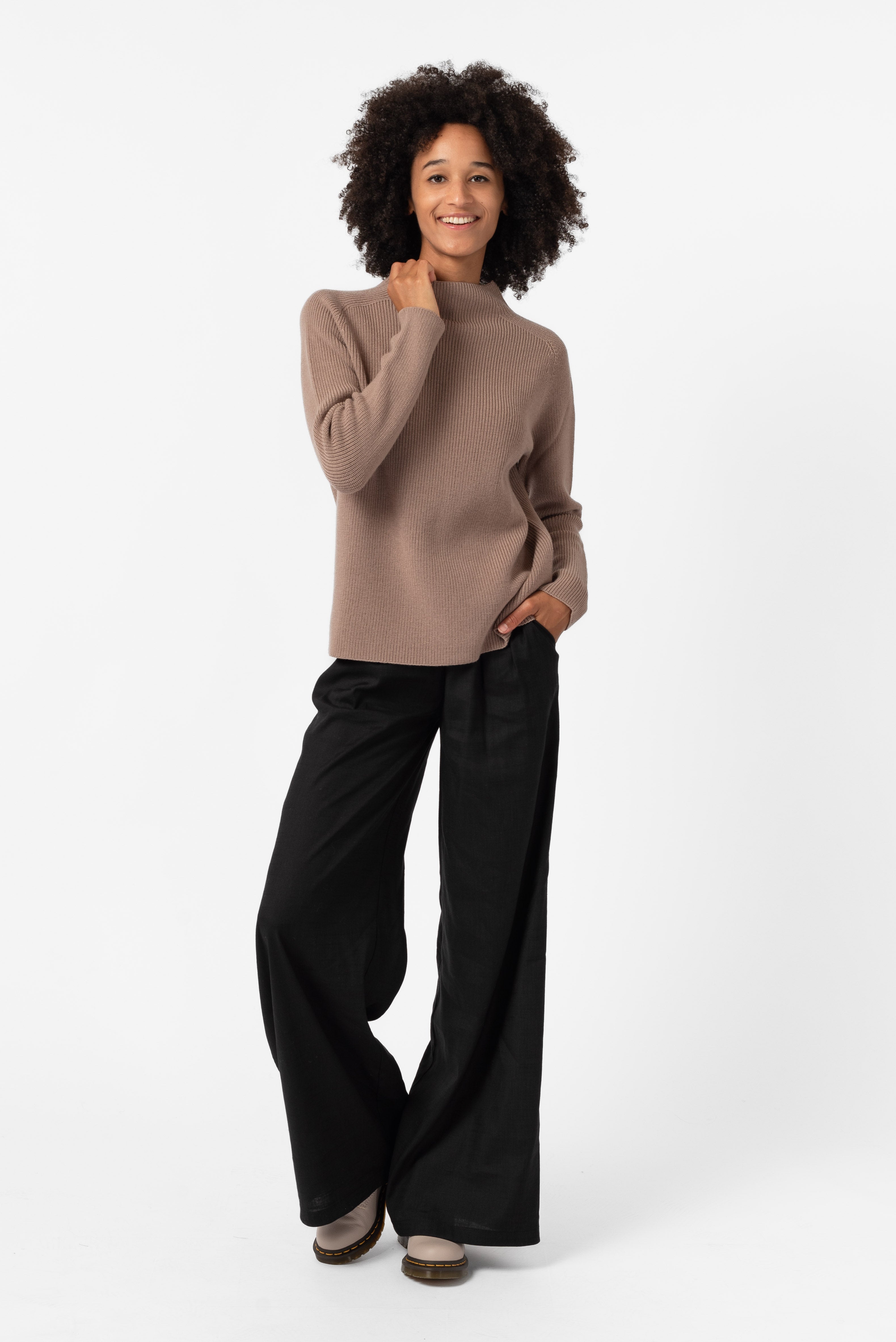 NNIstudio - TURTLENECK Pullover - Beere - XS -