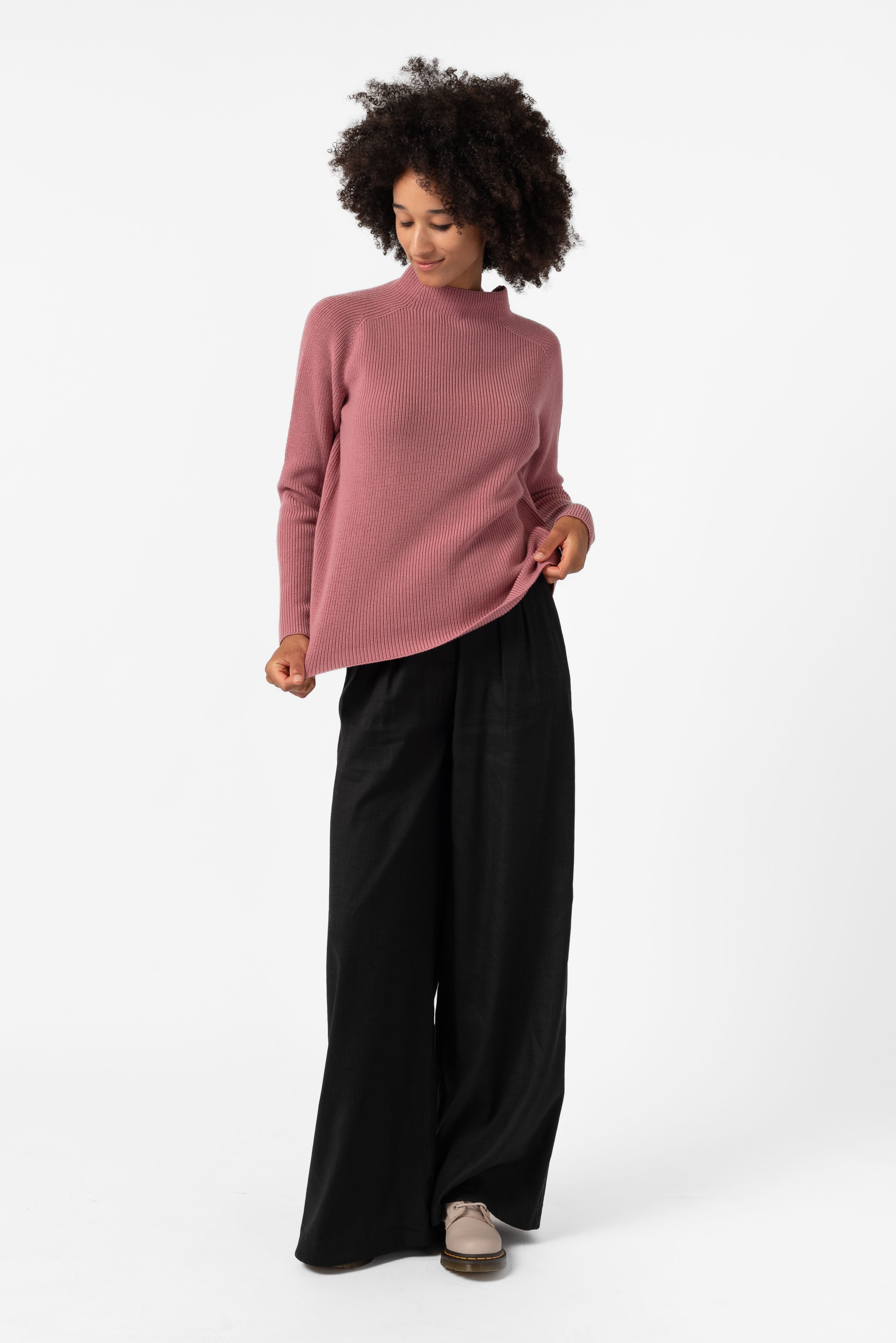 NNIstudio - TURTLENECK Pullover - Beere - XS -