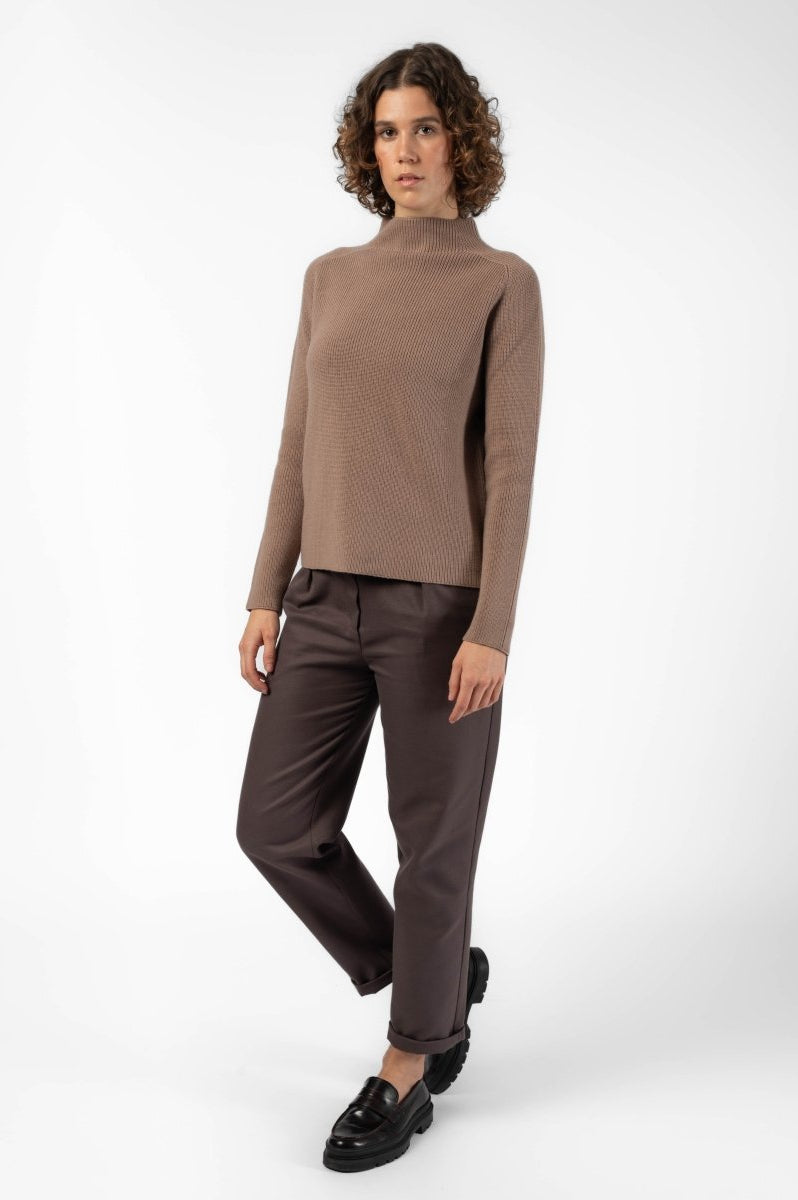 NNIstudio - TURTLENECK Pullover - Beige - L -