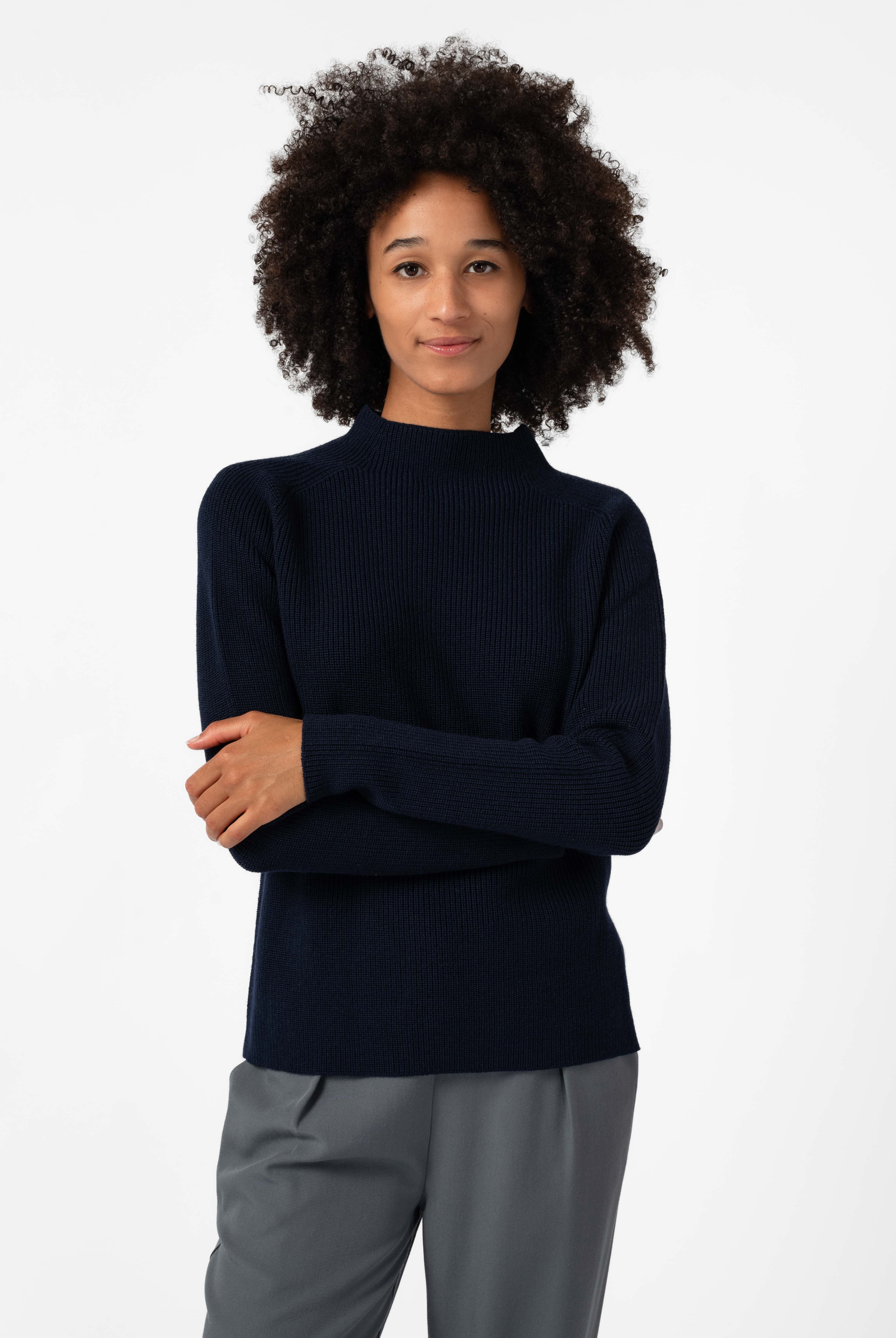 NNIstudio - TURTLENECK Pullover - Insignia Blue - XS -
