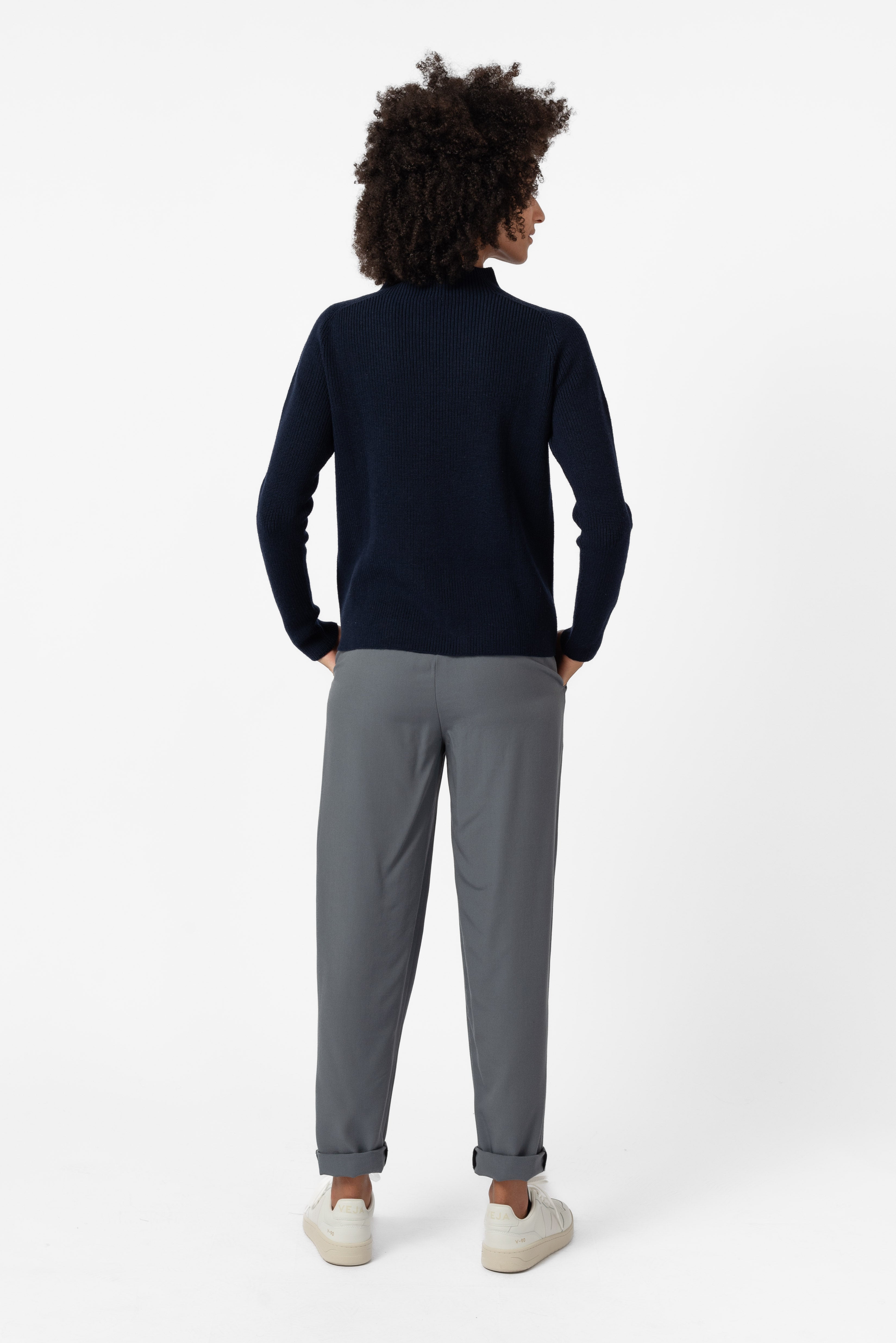 NNIstudio - TURTLENECK Pullover - Insignia Blue - XS -