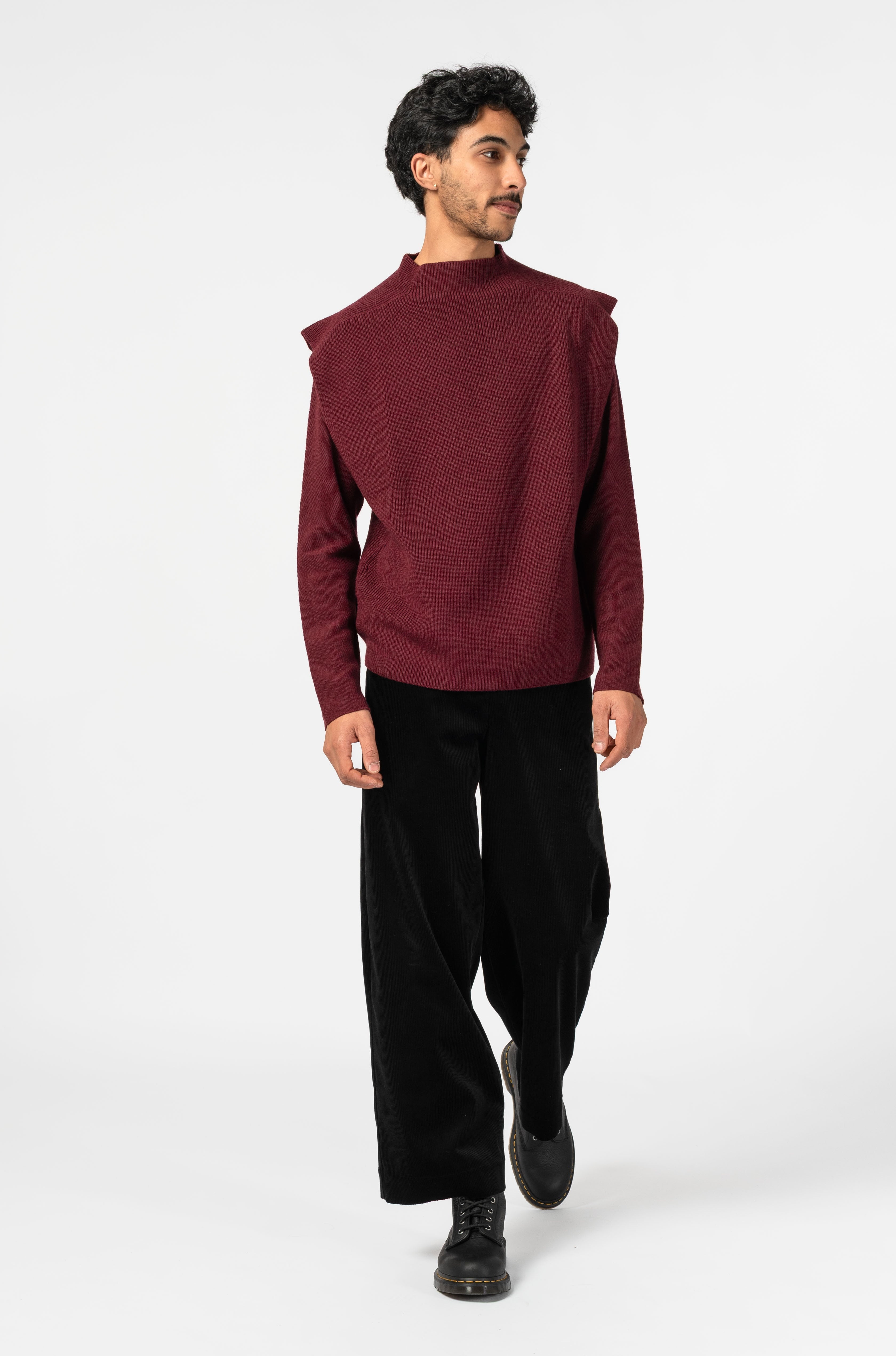 NNIstudio - TURTLENECK Strick - Pullunder - Ash Purple - XS -
