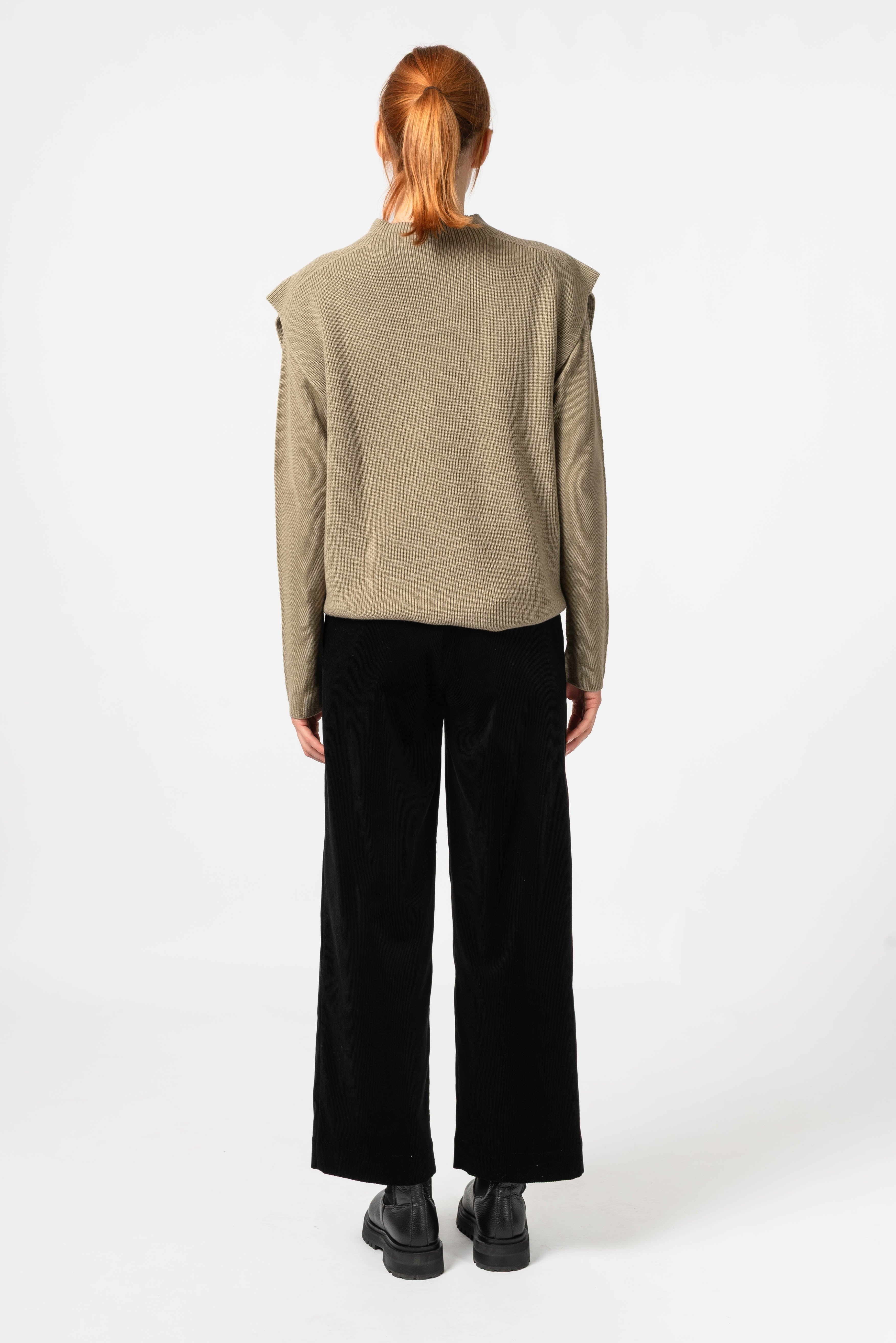 NNIstudio - TURTLENECK Strick - Pullunder - Red Mahogany - XS -