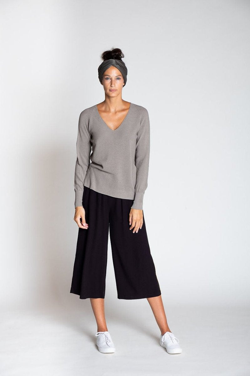 NNIstudio - V Pullover Light - Grau - XS -