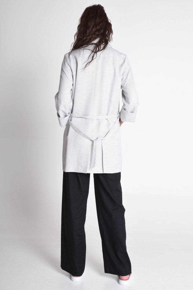 NNIstudio - ZIP Mantel - Offwhite - XS -