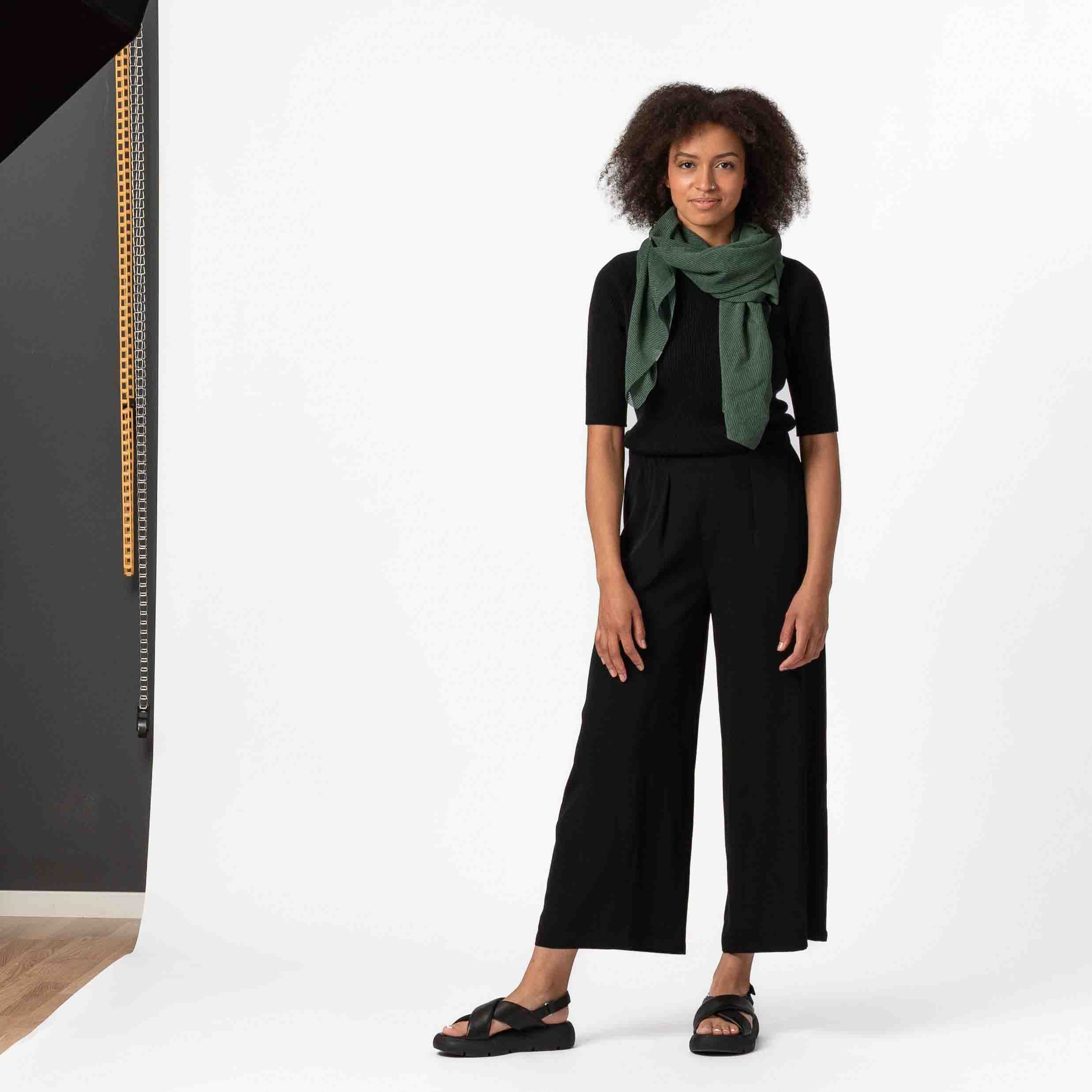 NNIstudio - AIR 2.0 Tuch - Silver gestreift - 