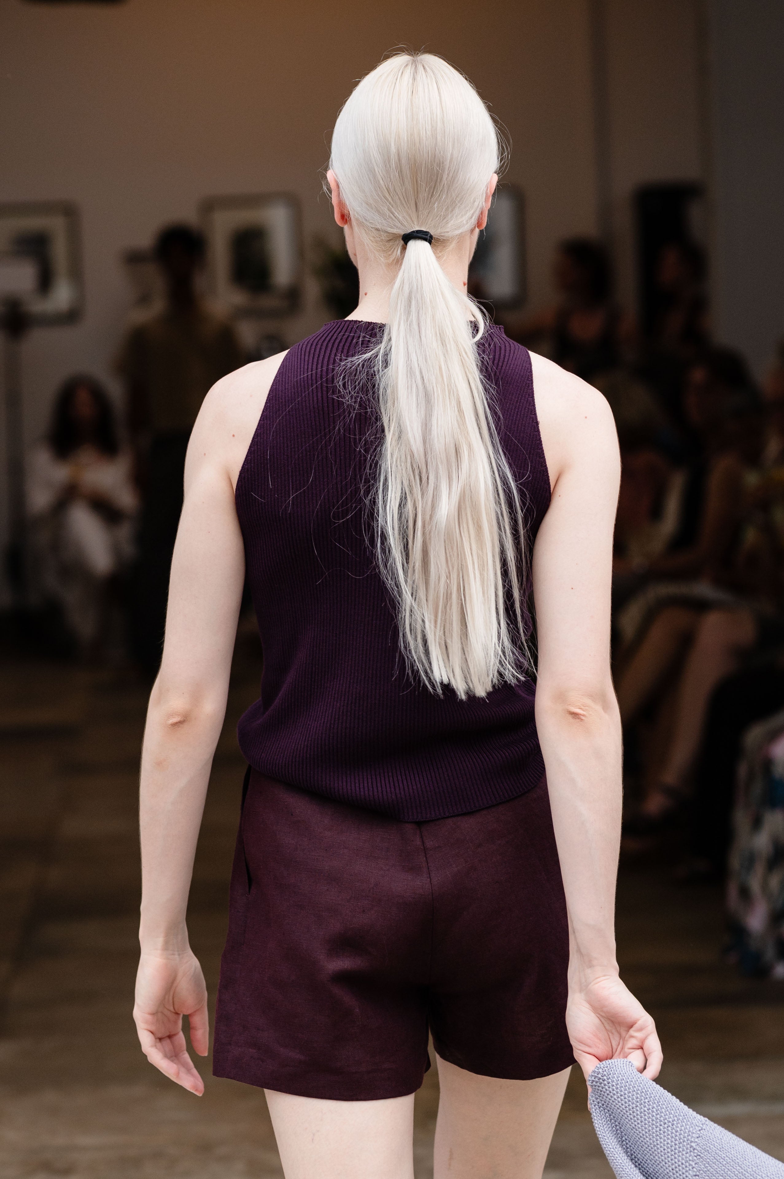 NNIstudio - BERMUDA Shorts Short - Chocolate Plum - XS -