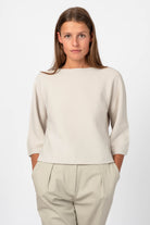NNIstudio - BOXY Pullover - Birch White - XS - 
