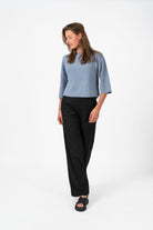 NNIstudio - BOXY Pullover - Strom Blue - XS - 