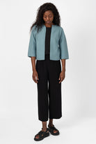 NNIstudio - BOXY Strick - Jacke - Phantom Black - XS - 