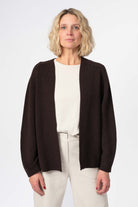 NNIstudio - CARDIGAN 2.0 Wool - Chocolate Brown - S - 