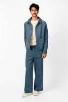 NNIstudio - CARGO 2.5 Kurz-Jacke Cord - Jeans Blue - XS -