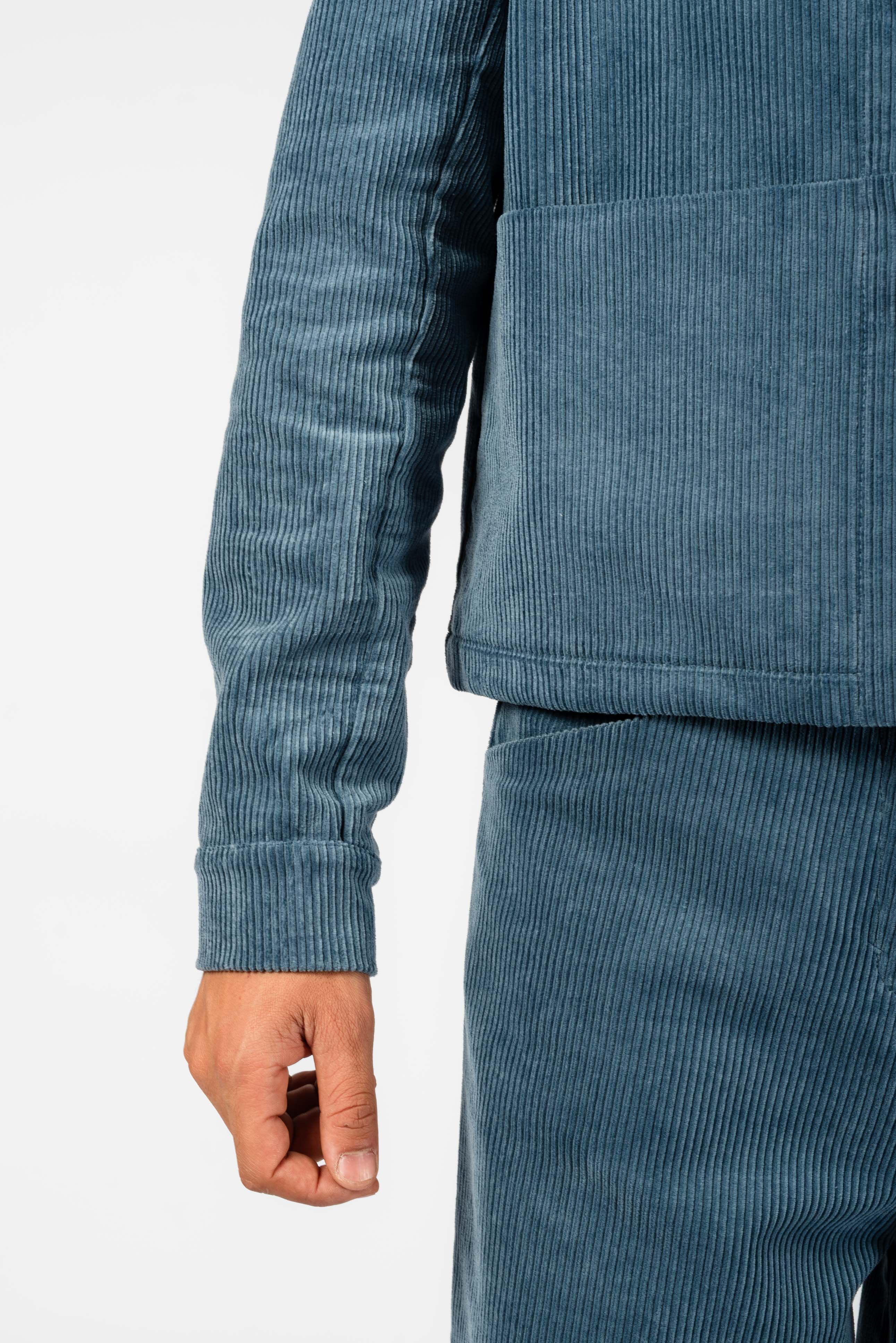 NNIstudio - CARGO 2.5 Kurz-Jacke Cord - Jeans Blue - XS -